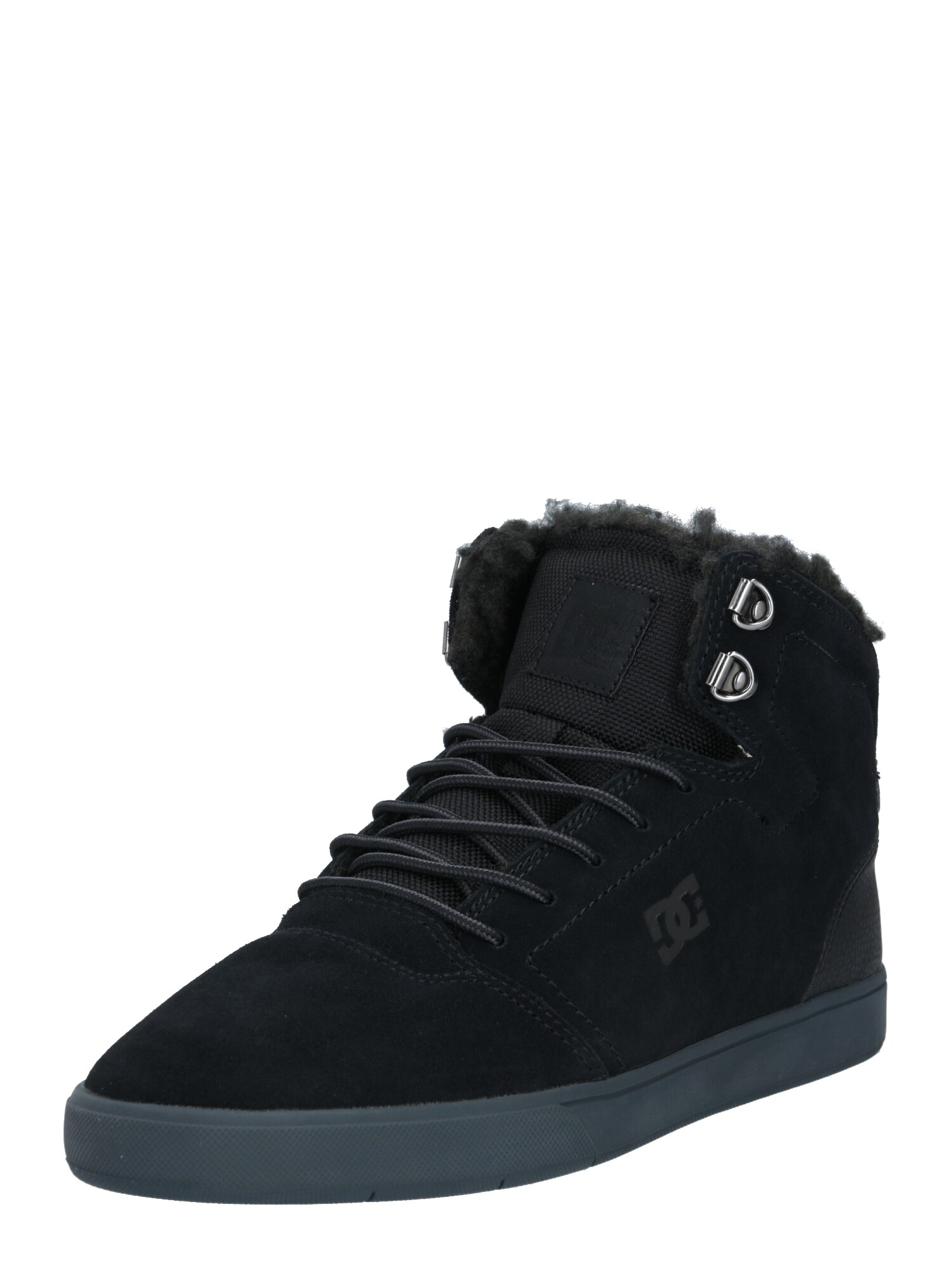 DC Shoes Sportiniai batai 'Crisis'  juoda / tamsiai pilka