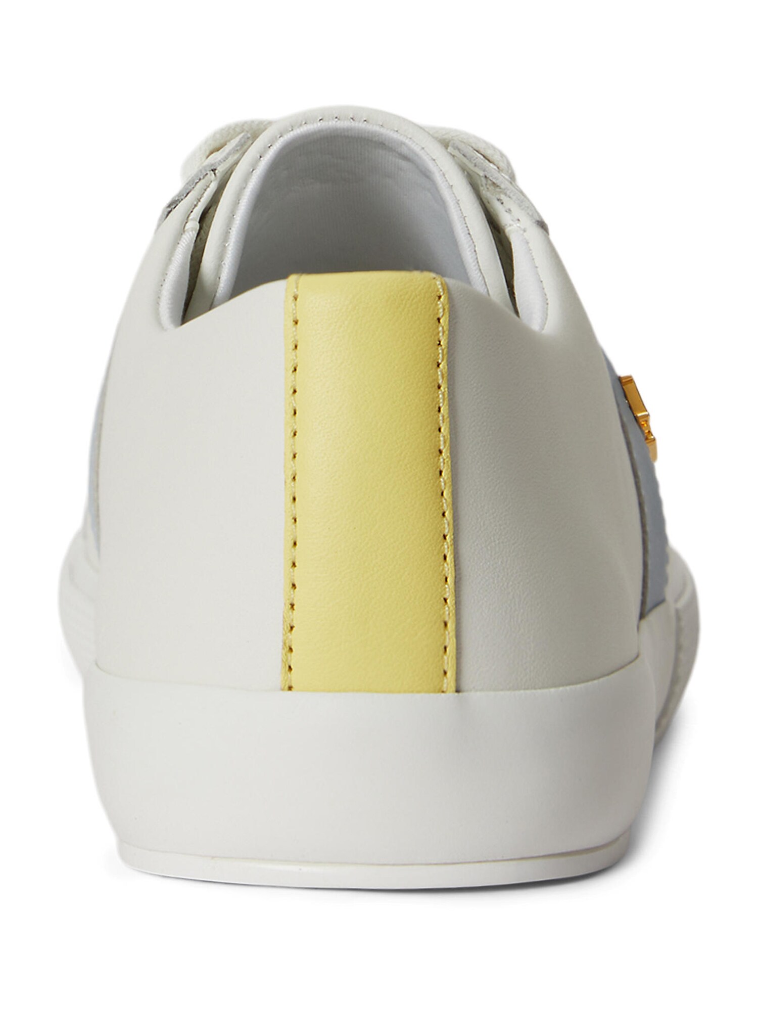 Lauren Ralph Lauren Zapatillas deportivas bajas 'JANSON II'  azul claro / amarillo / blanco – imagen 4