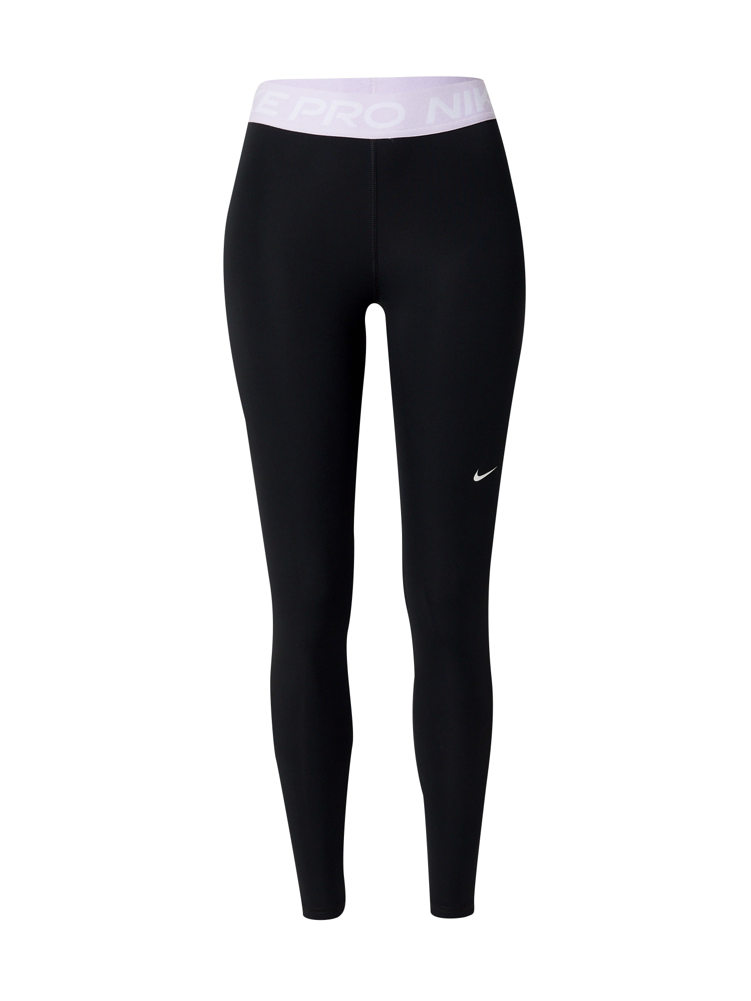 NIKE Sportnadrágok 'Nike Pro'  pasztellila / fekete / fehér