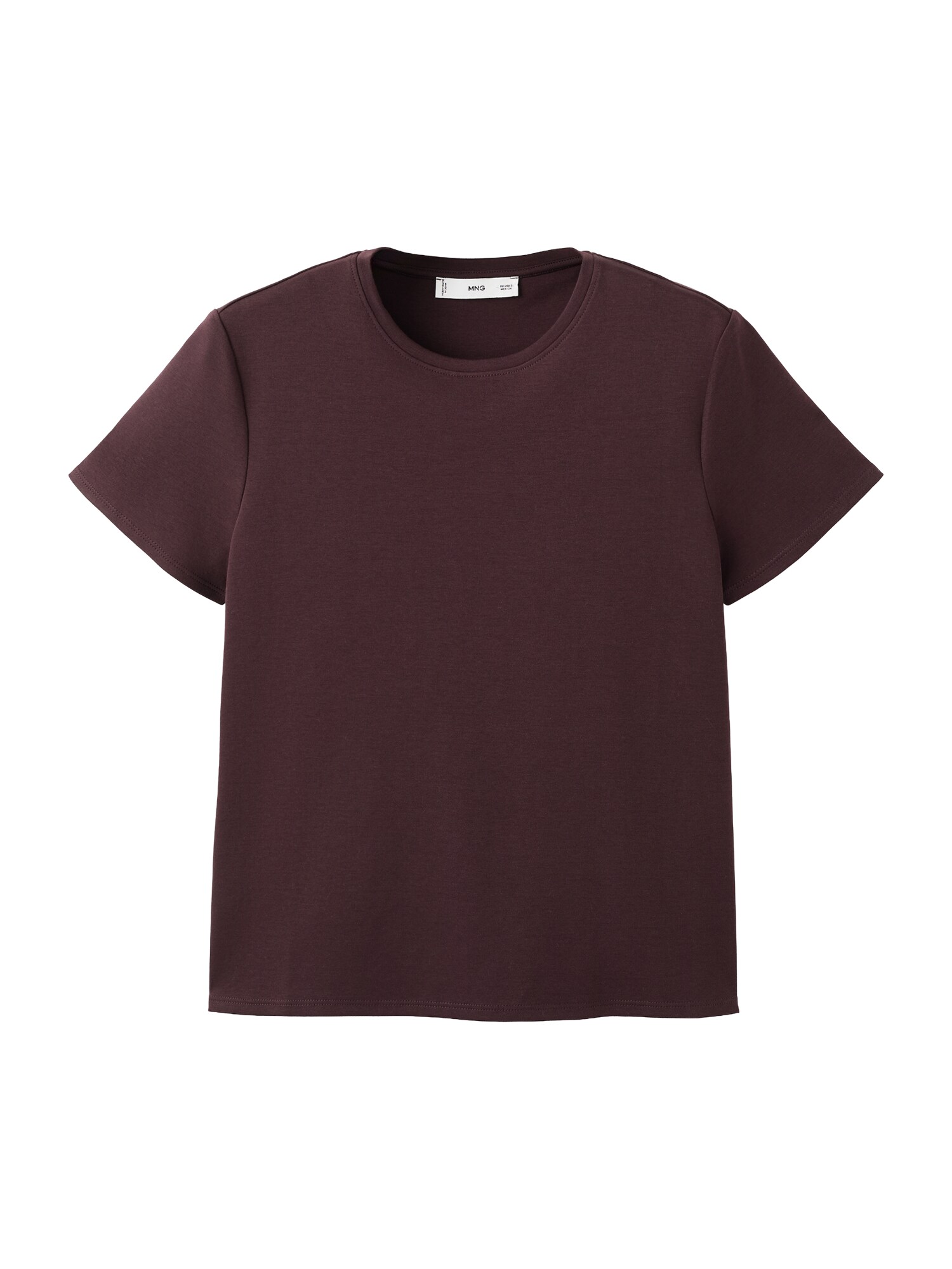 MANGO Tricou RITI  roșu bordeaux