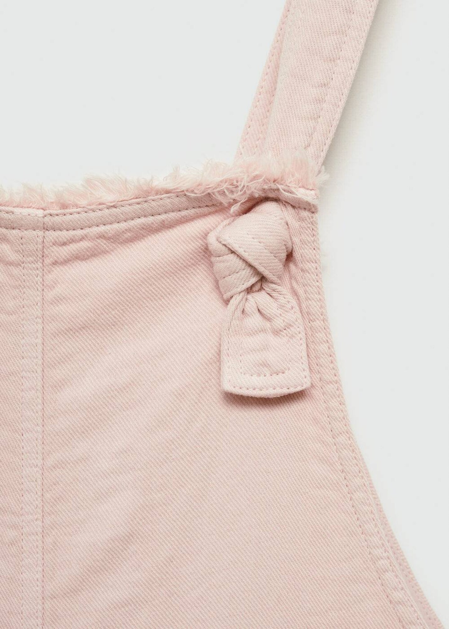 MANGO KIDS Kantáros nadrágok  rózsaszín termék 2. képe