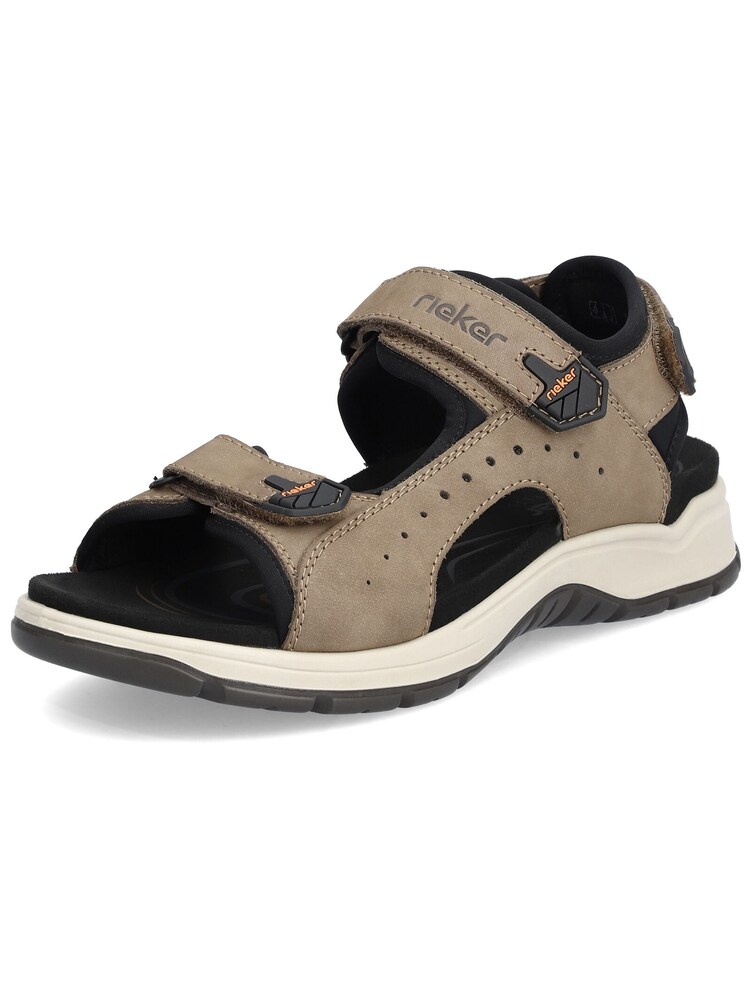 Rieker Trekkingsandale Herren Größe 43 brokat / schwarz