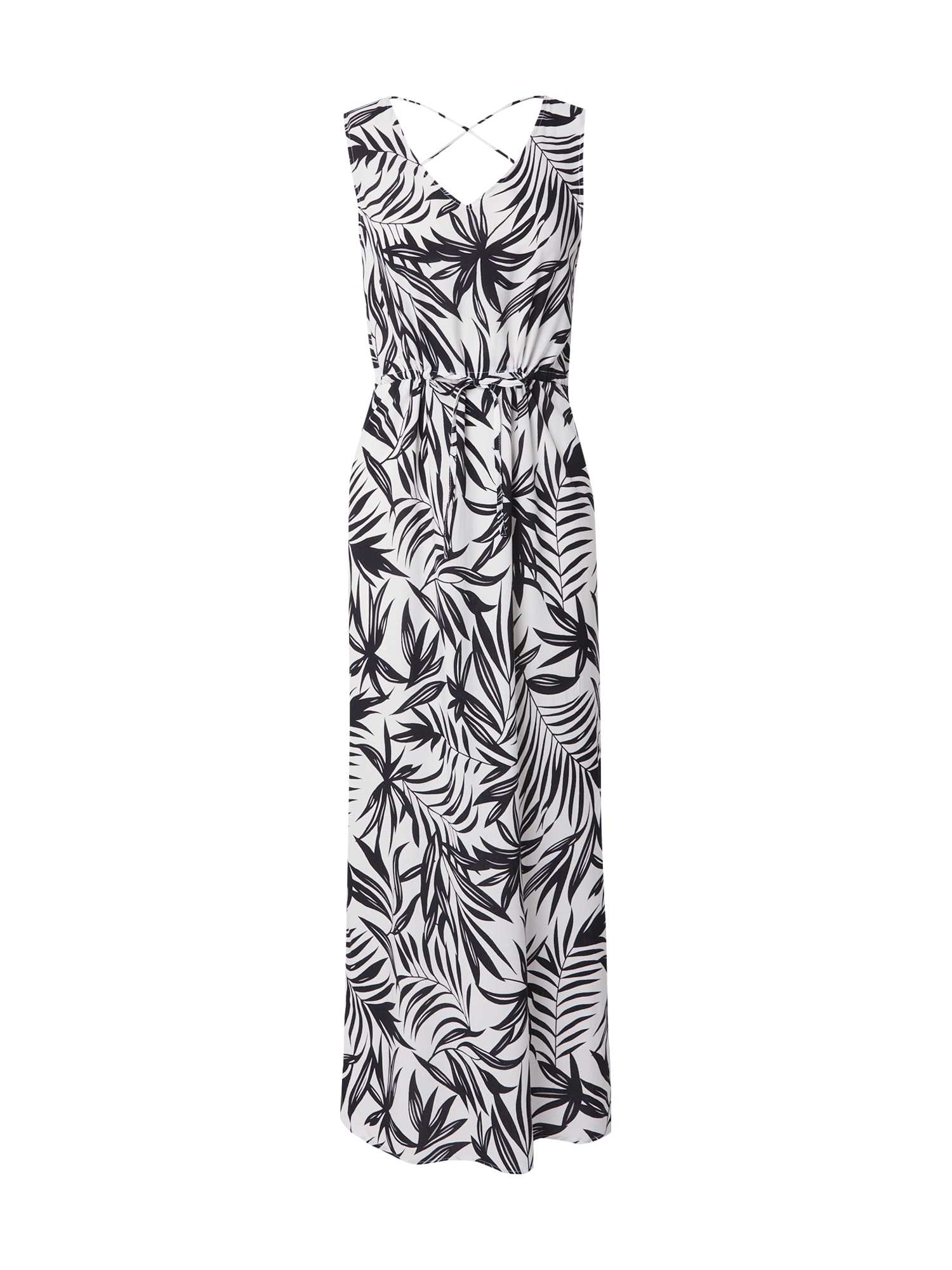 VERO MODA Rochie de vară VMEASY  negru / alb