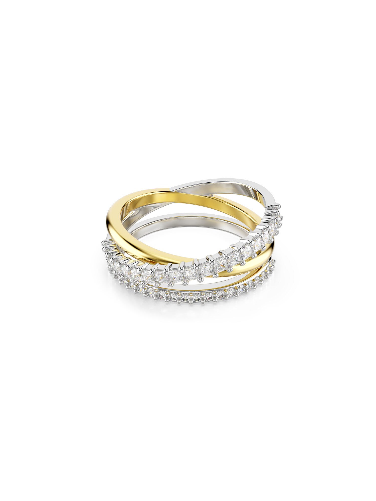 Swarovski Gyűrűk  arany / ezüst akciós termékkép 1
