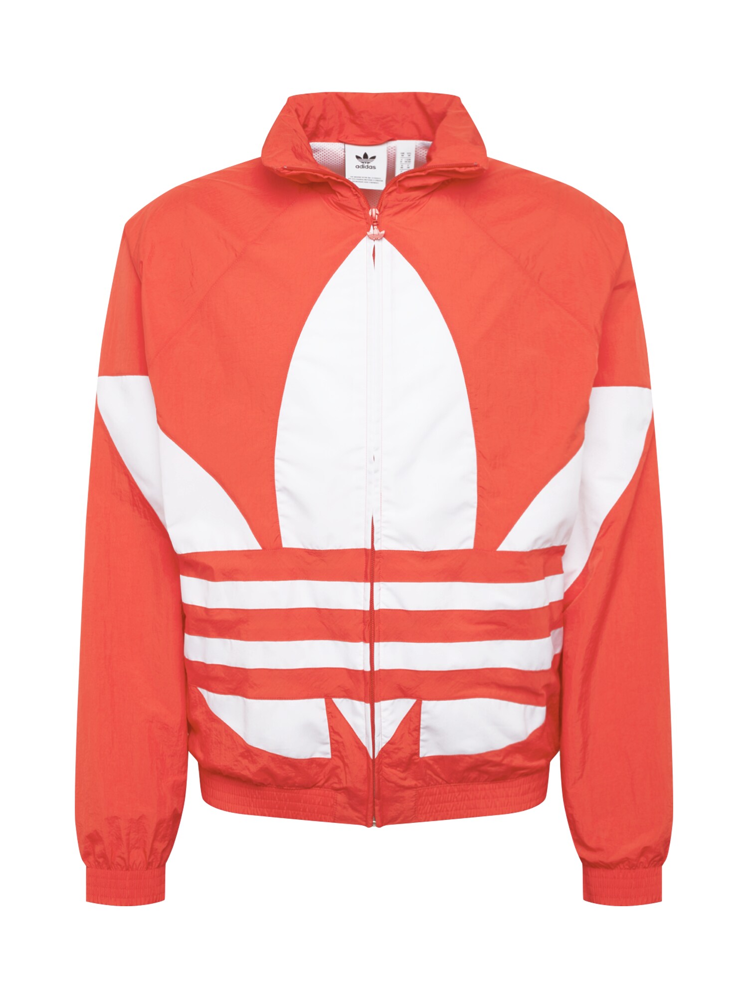 ADIDAS ORIGINALS Džemperis 'Big Trefoil'  balta / raudona