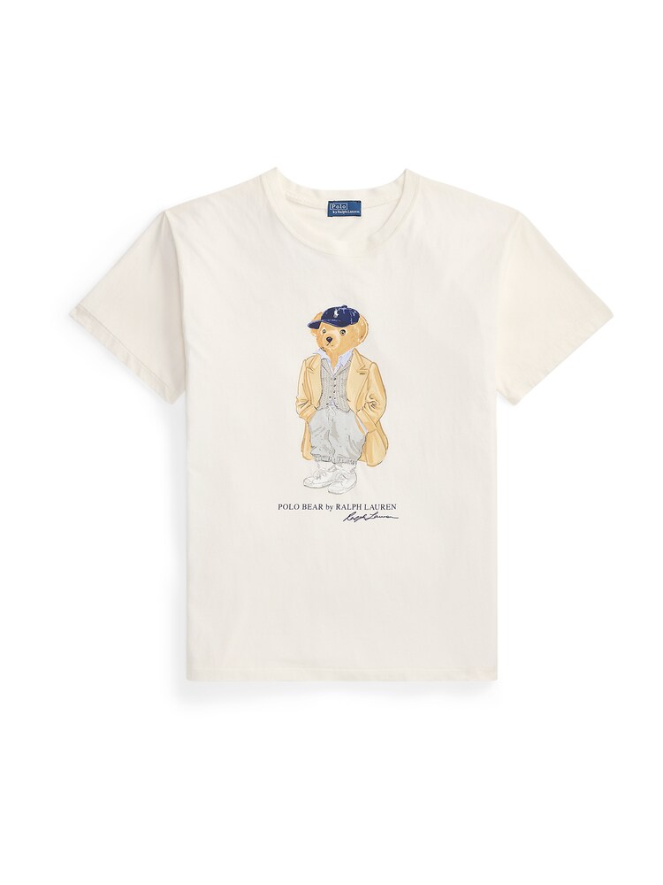 Polo Ralph Lauren T-Shirt Damen Größe XL blau / hellbraun / hellgrau / weiß