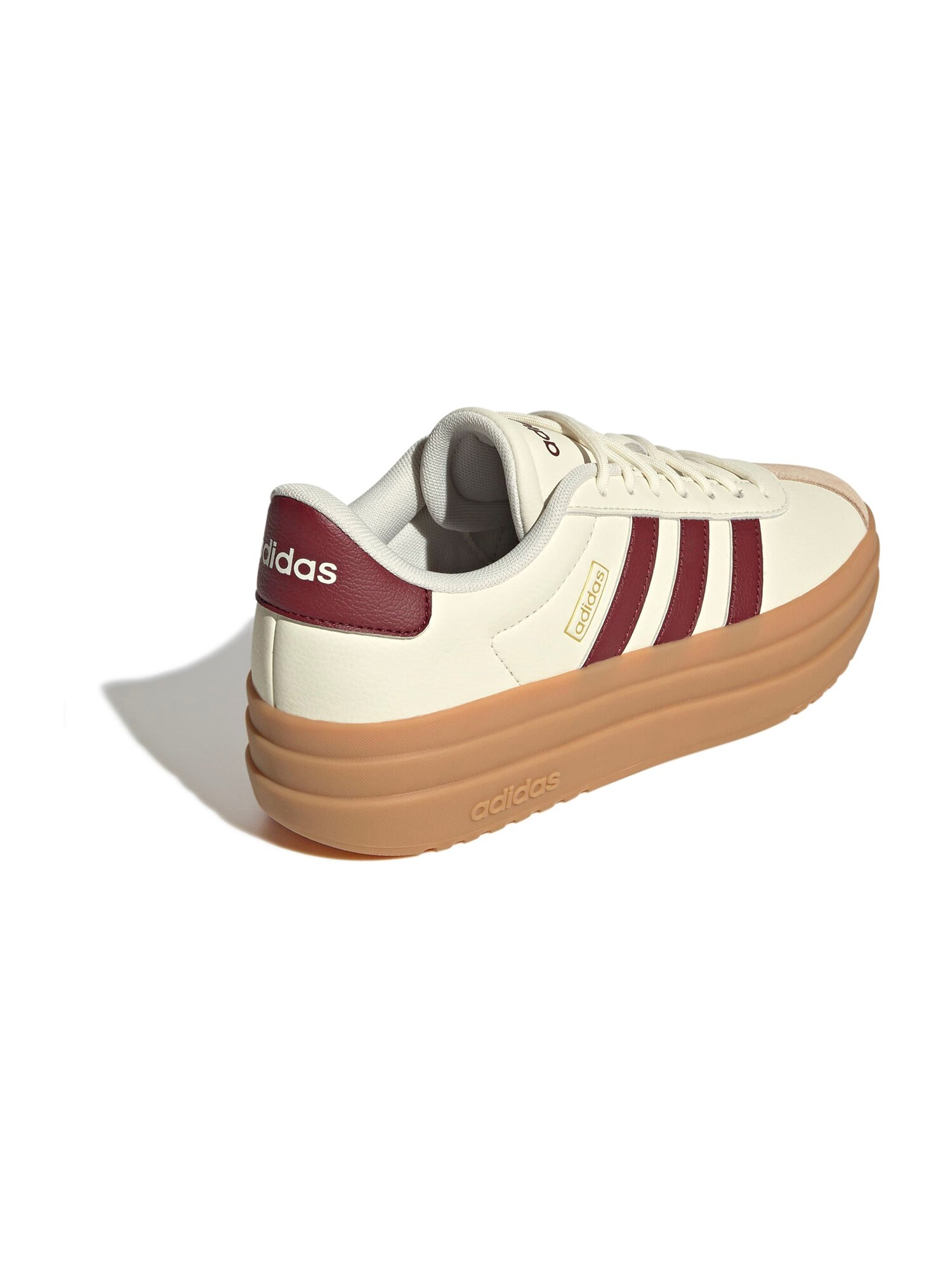 ADIDAS SPORTSWEAR Nízke tenisky 'VL COURT BOLD' bordová / biela (obrázok 4)