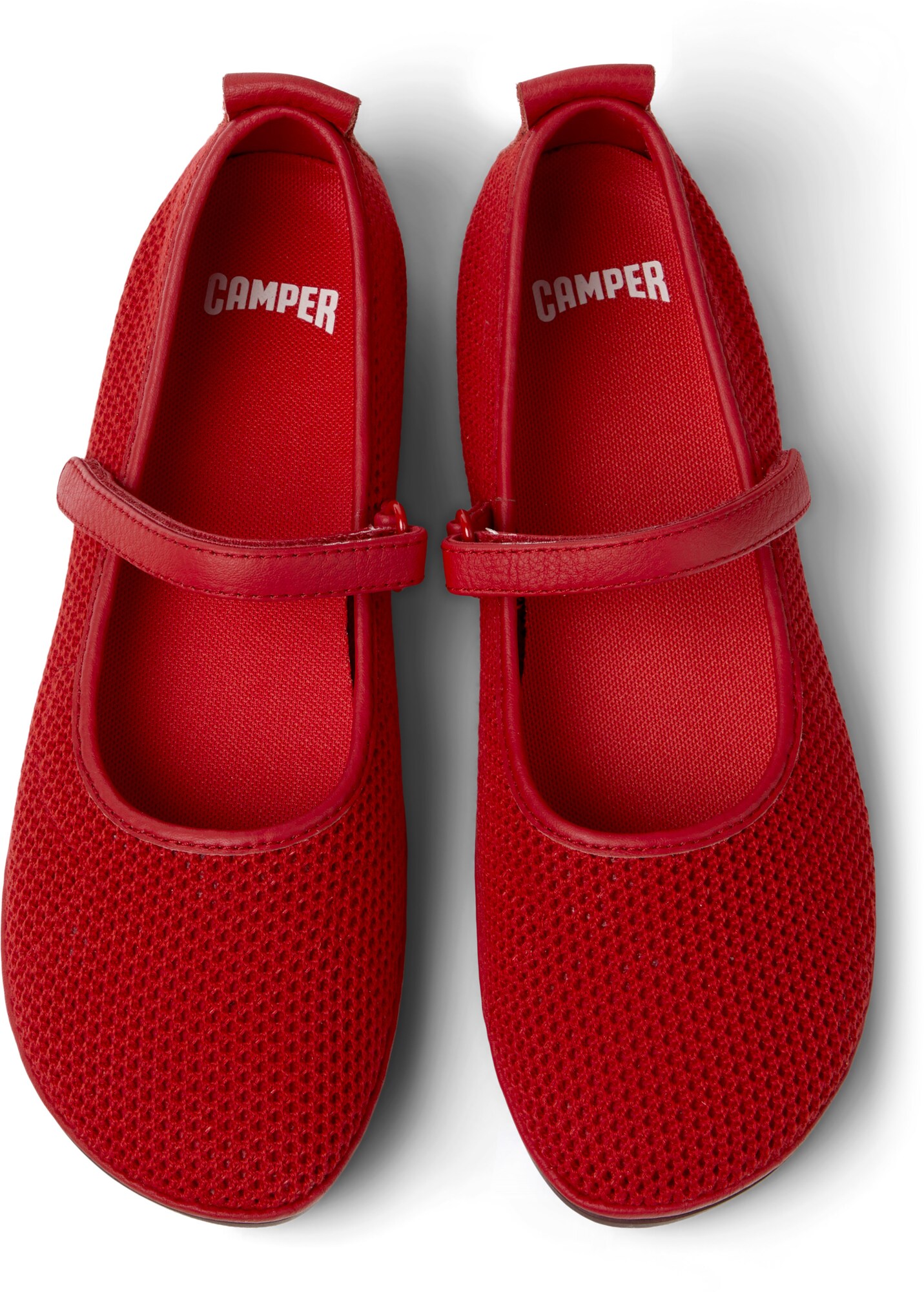CAMPER Bailarinas con hebilla ' Right Nina '  rojo – imagen 3