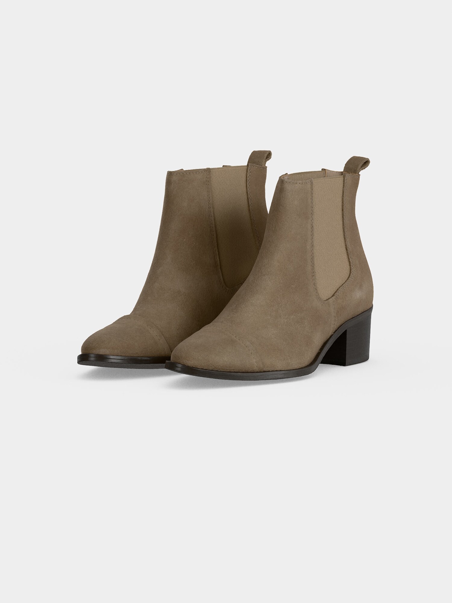 Bianco Chelsea boots 'CAROL' sand