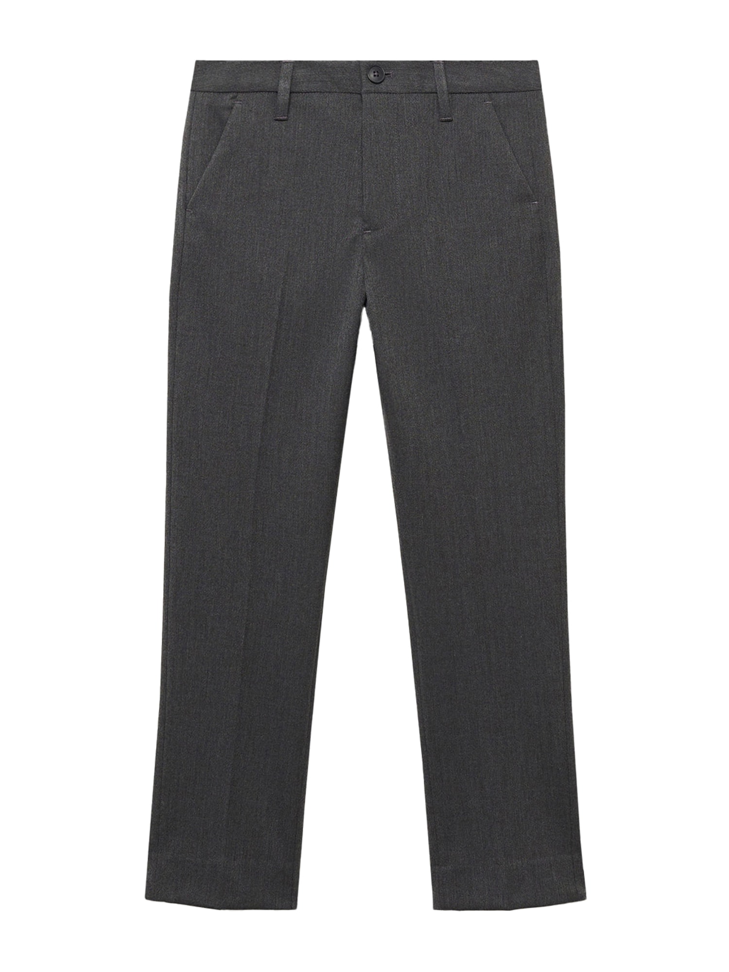 MANGO KIDS Pantaloni RUBEN  gri închis