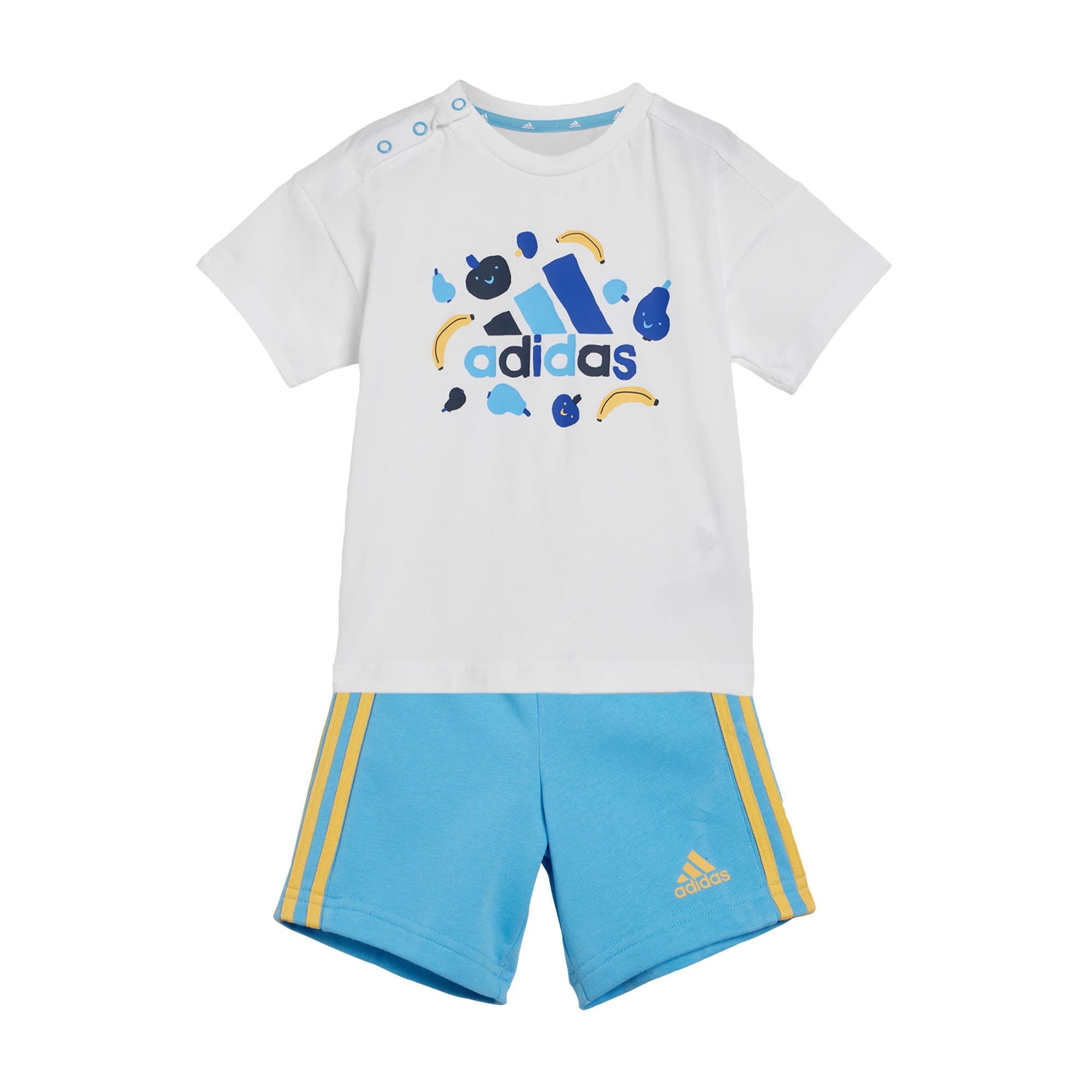 ADIDAS SPORTSWEAR Sportinis kostiumas 'Essentials' mėlyna / geltona / balta