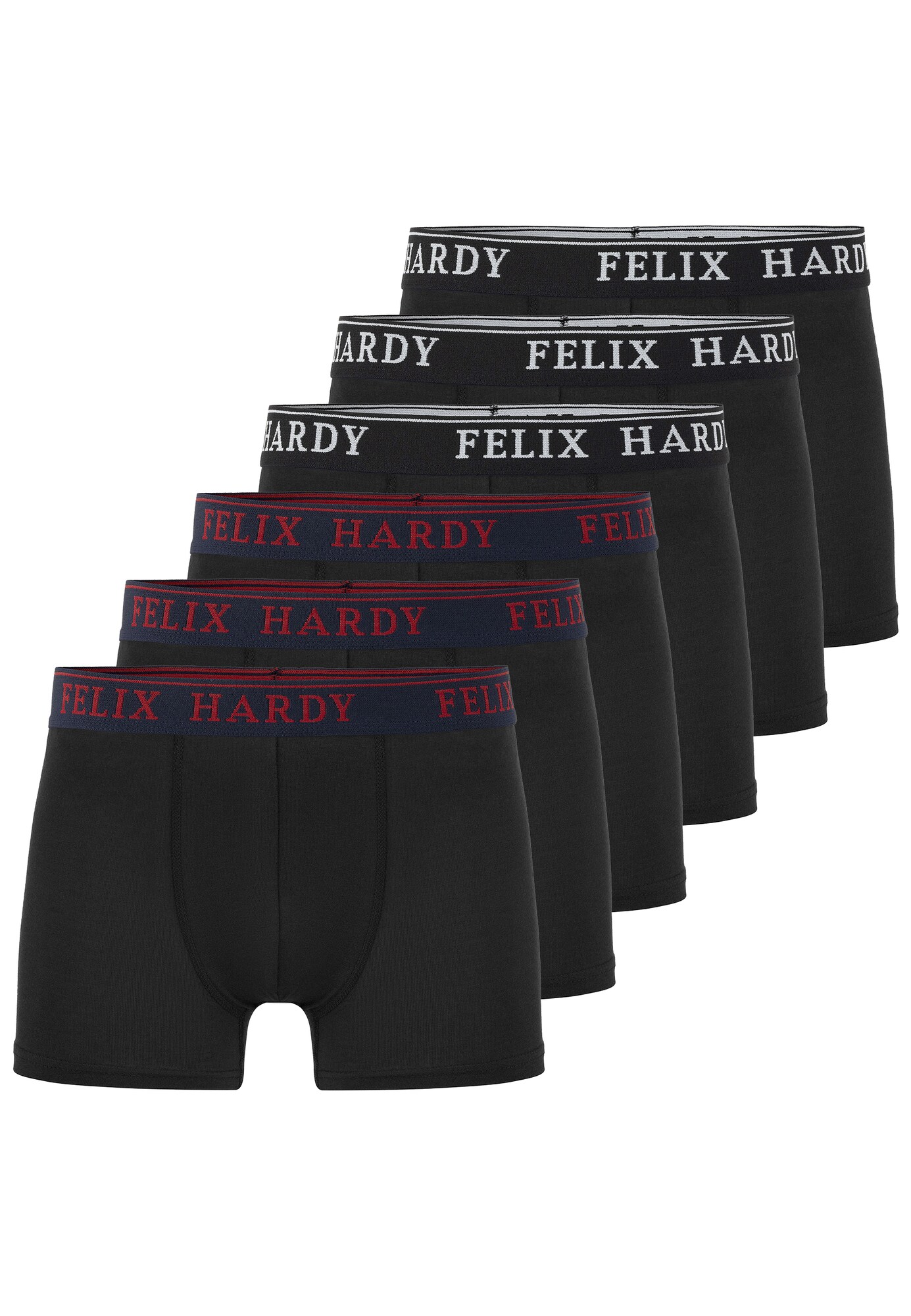 Felix Hardy Boxeralsók  tengerészkék / sötétvörös / fekete / fehér akciós termékkép 1