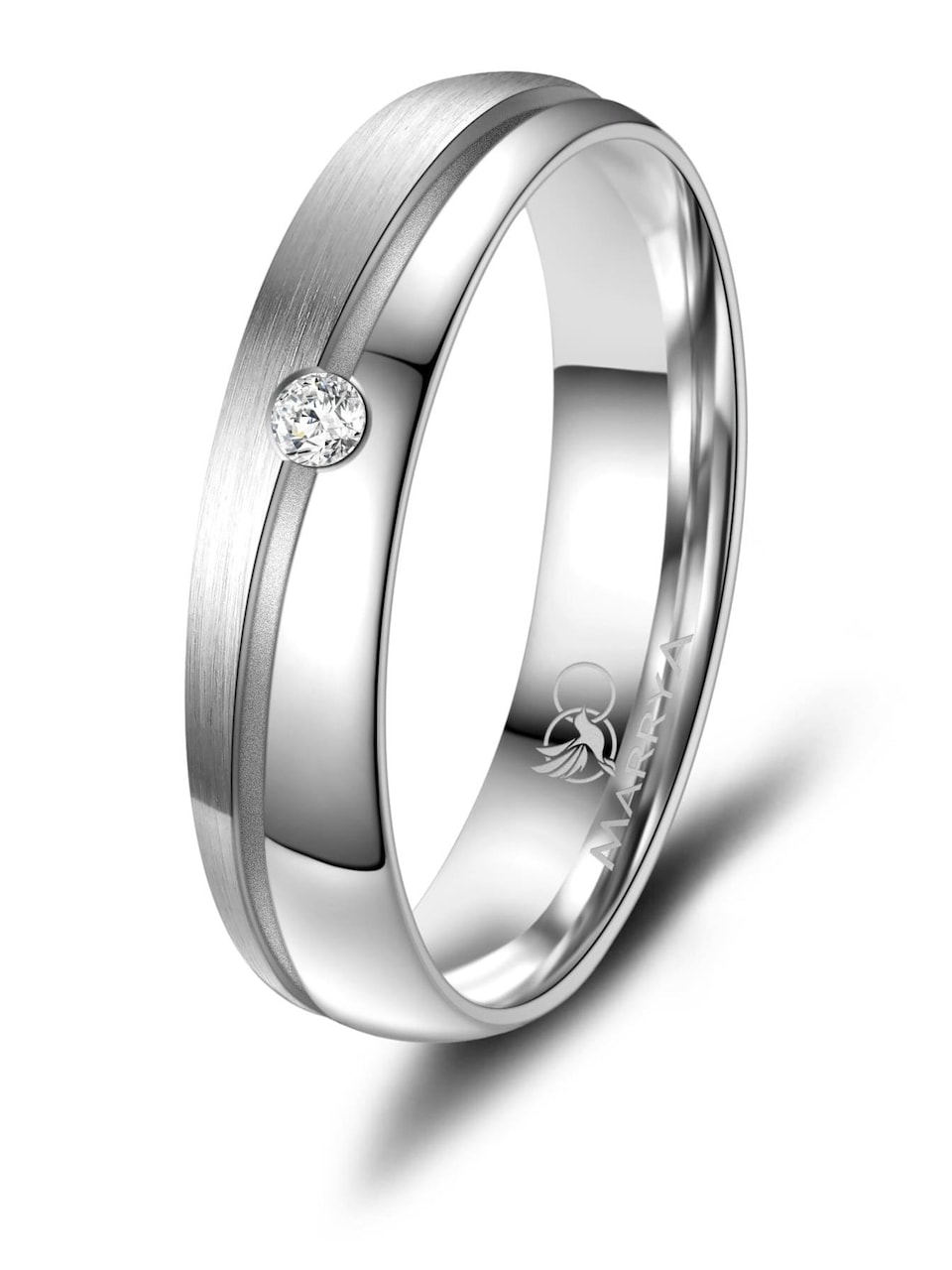 Ring 'MARRYA SI-11 Ehering aus Silber'