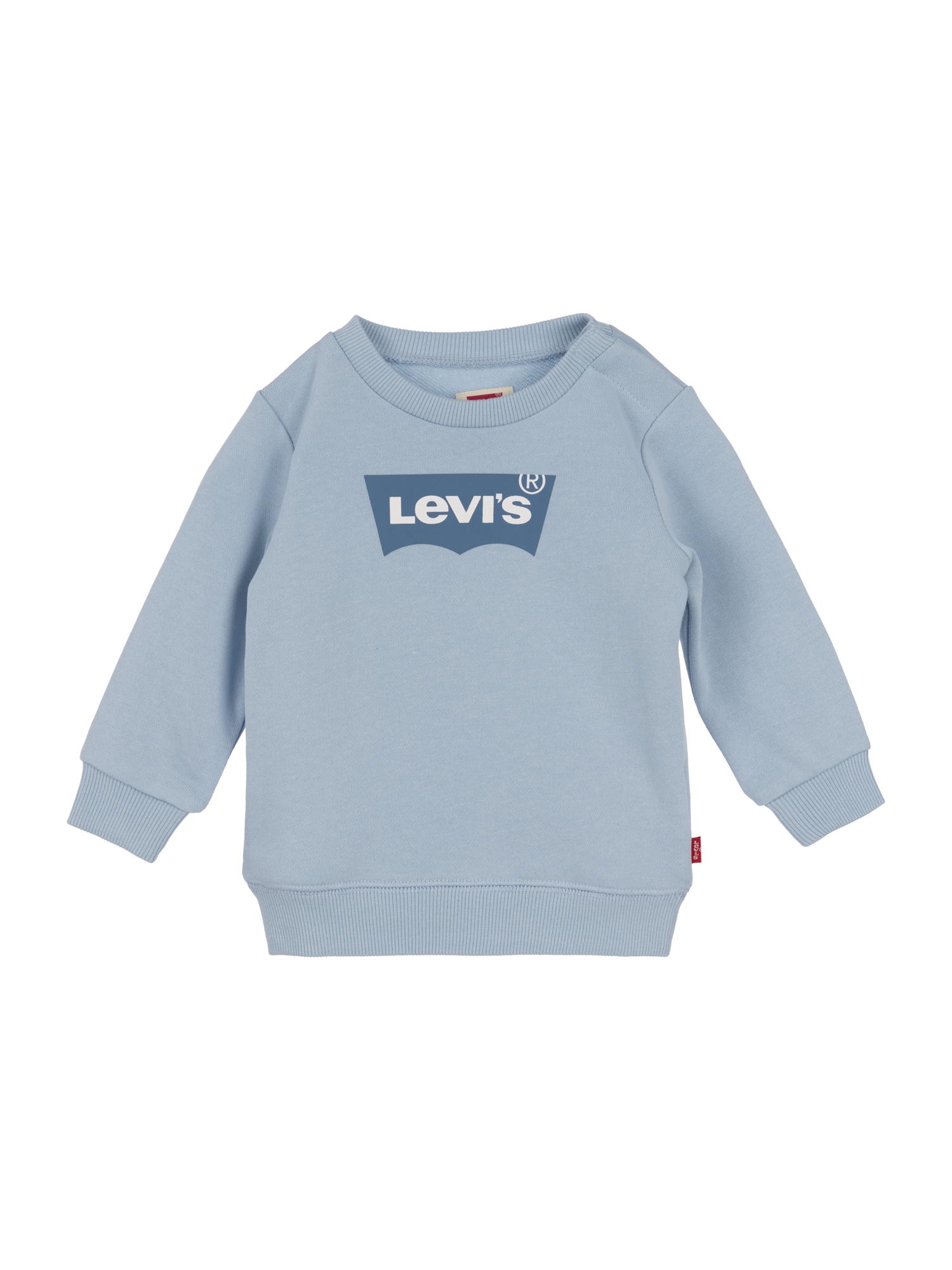 LEVI'S ® Bluză de molton  albastru fumuriu / opal / alb