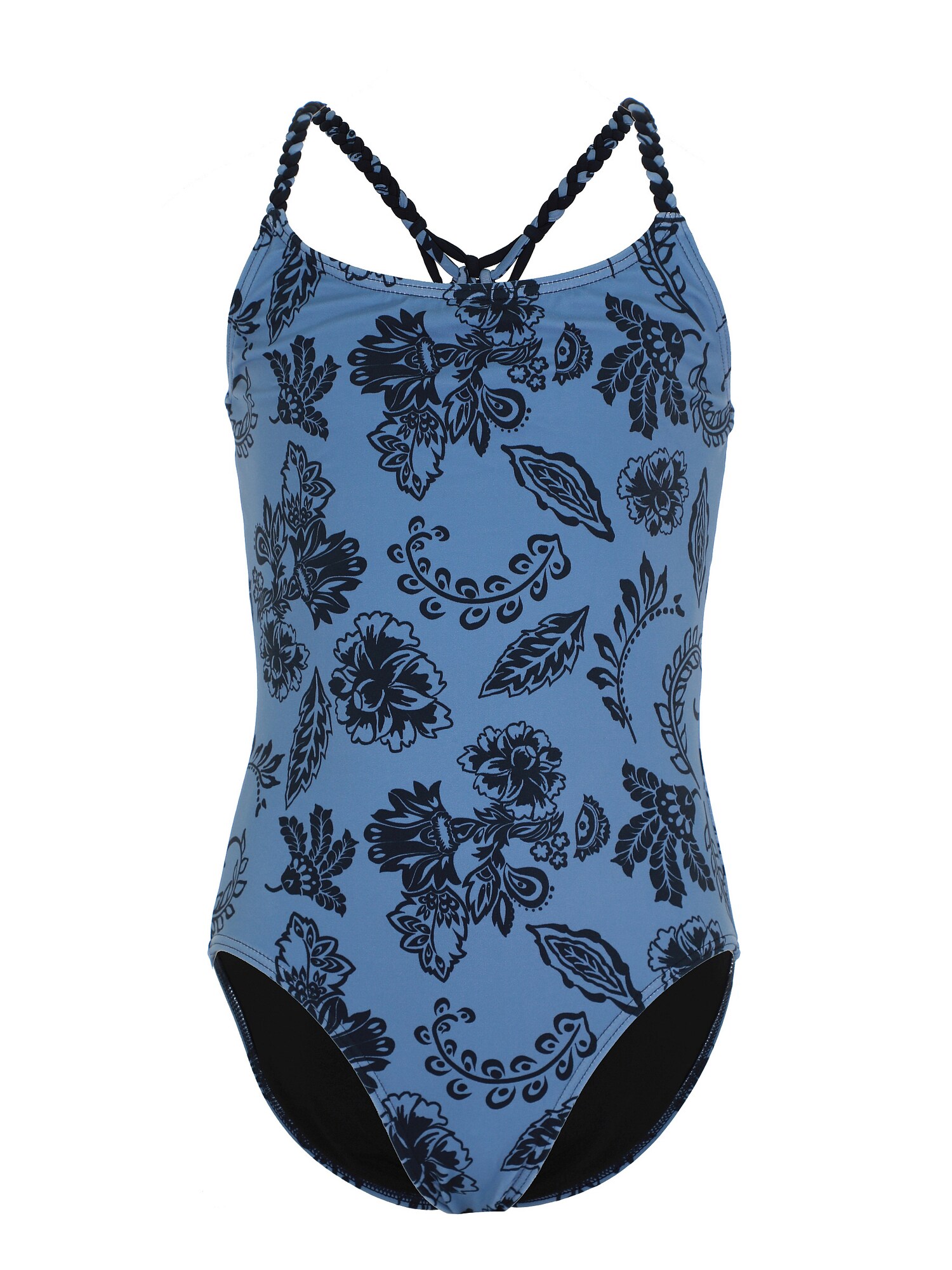 VIVID Costum de baie întreg  albastru regal / negru