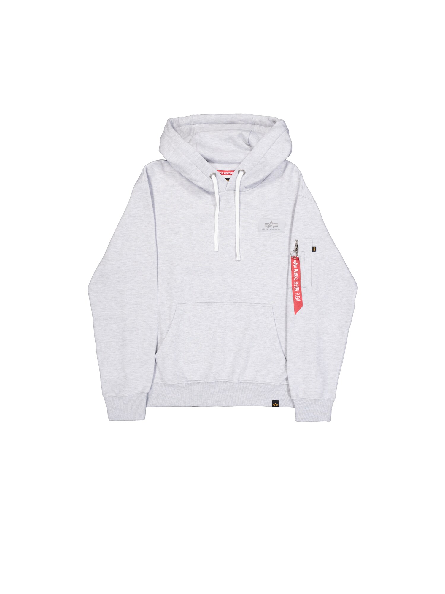 ALPHA INDUSTRIES Mikina  sivá / čierna