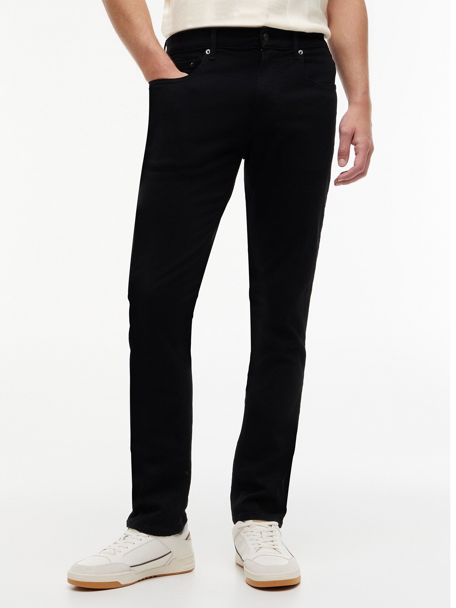 Tommy Jeans Džínsy 'SCANTON' čierny denim (obrázok 4)