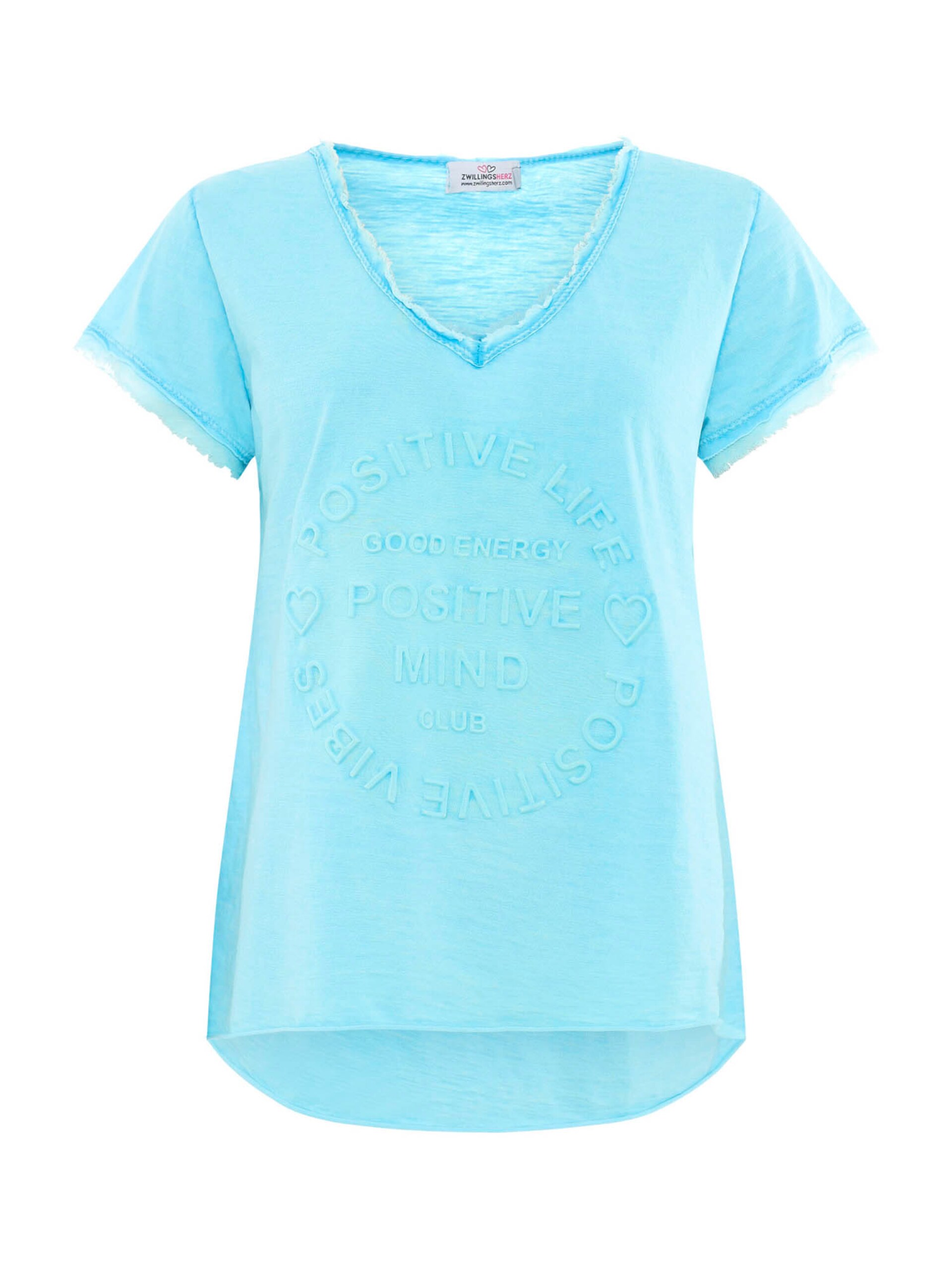 Zwillingsherz T-shirt 'Positive Mind' dam