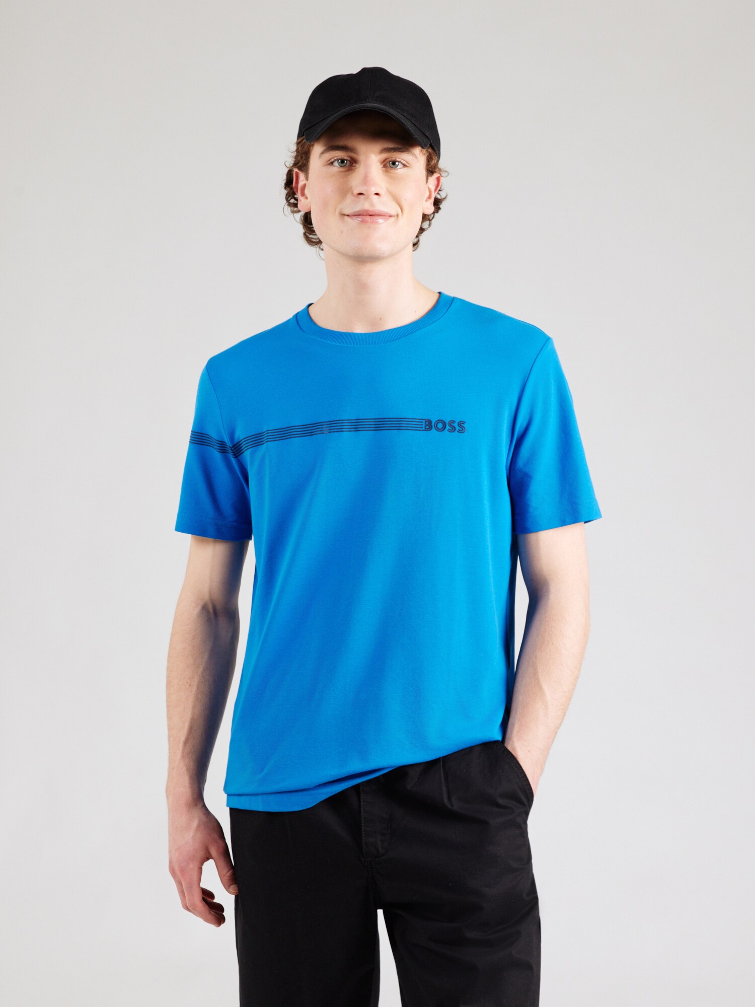 BOSS Camiseta 'Tee 5'  navy / azul oscuro – imagen 2