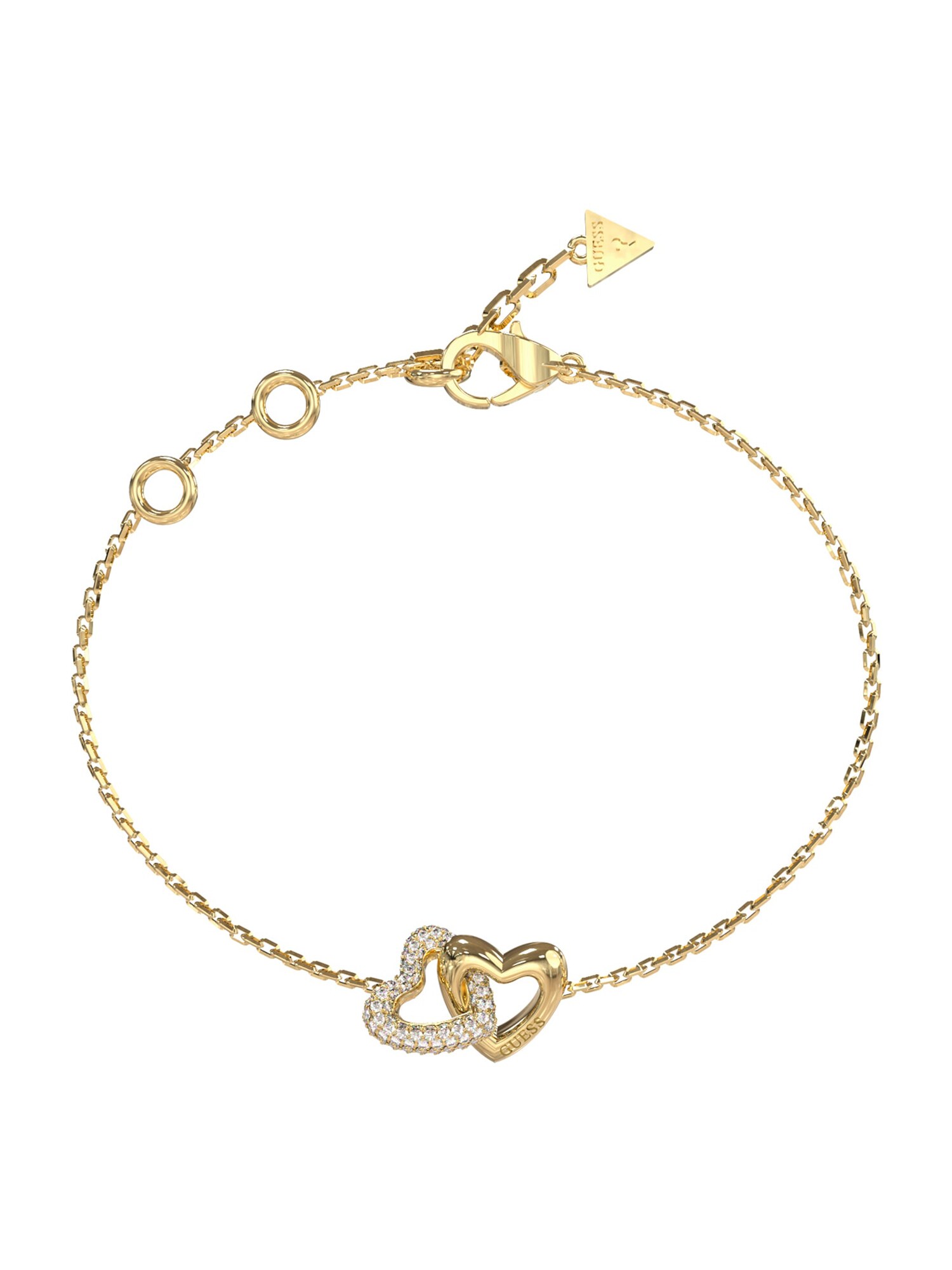 GUESS Brățară HEART  auriu