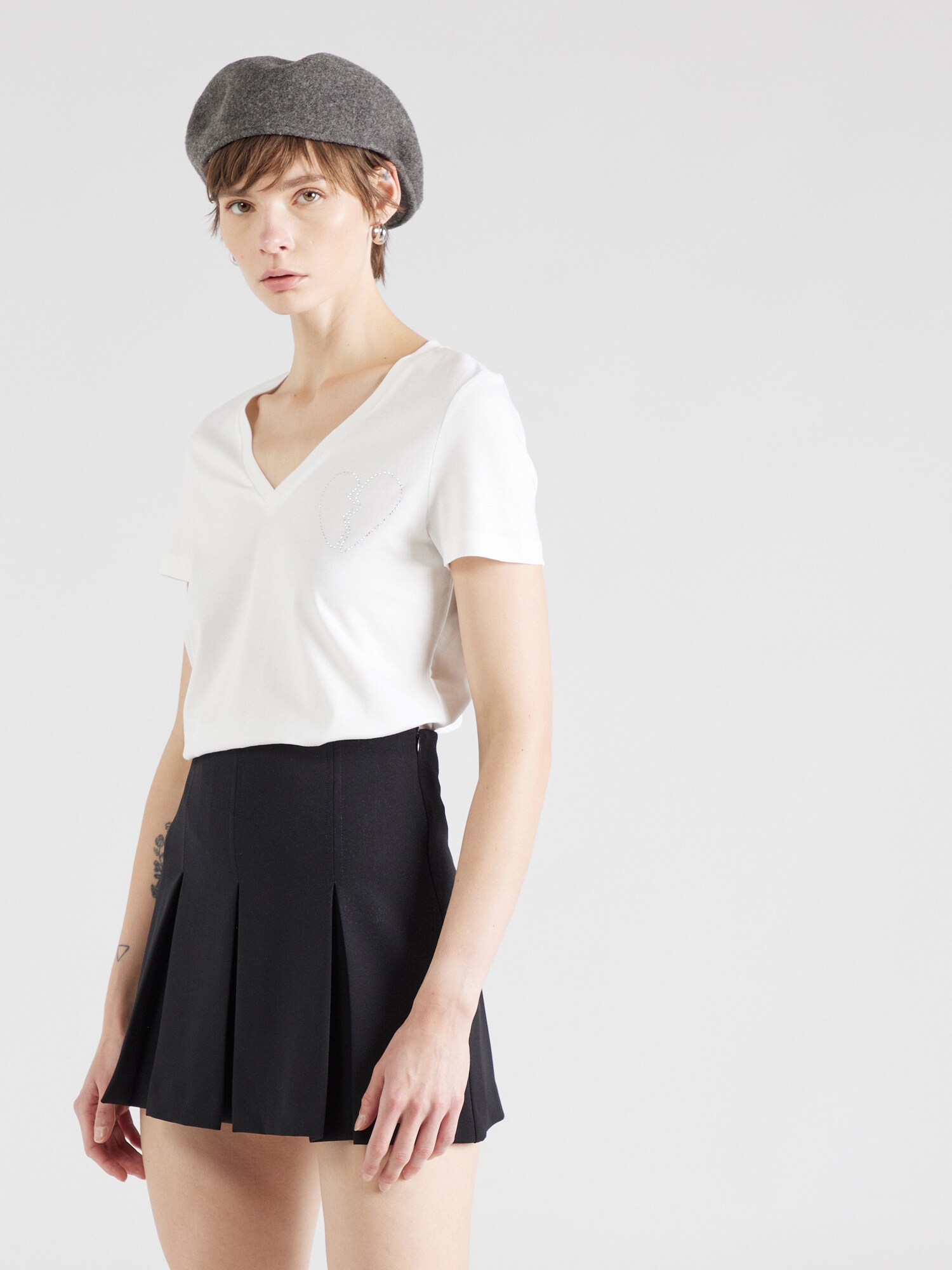 VERO MODA Póló 'VMRIGA VANESSA'  piszkosfehér termék 2. képe