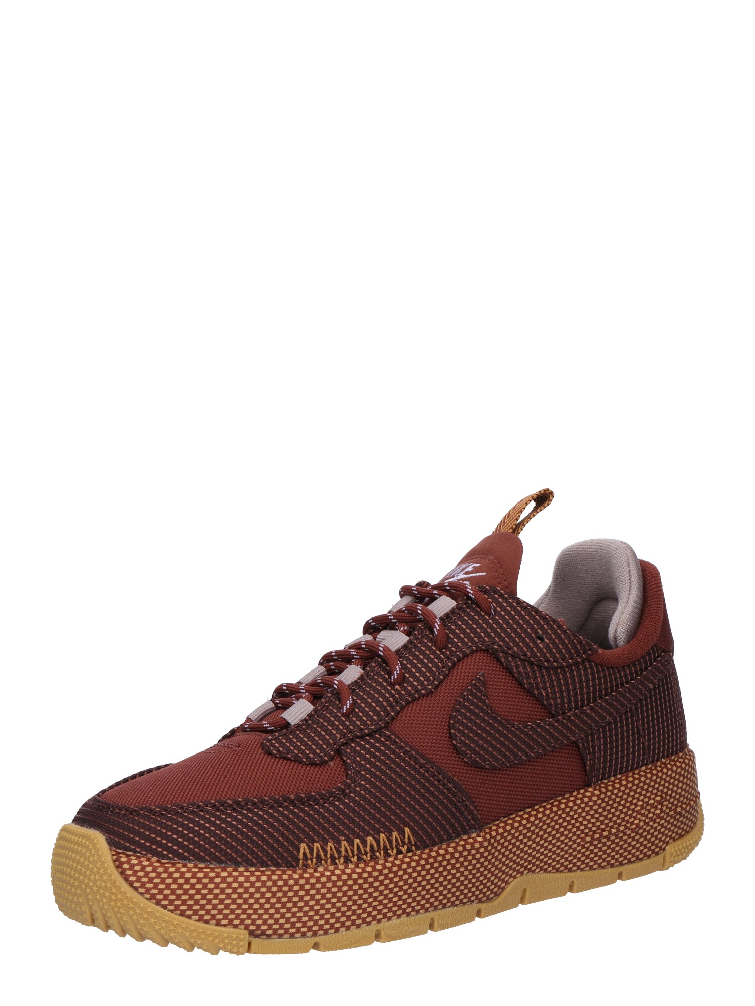 Nike Sportswear Sneaker low 'AIR FORCE 1'  brun / rustbrun / orange