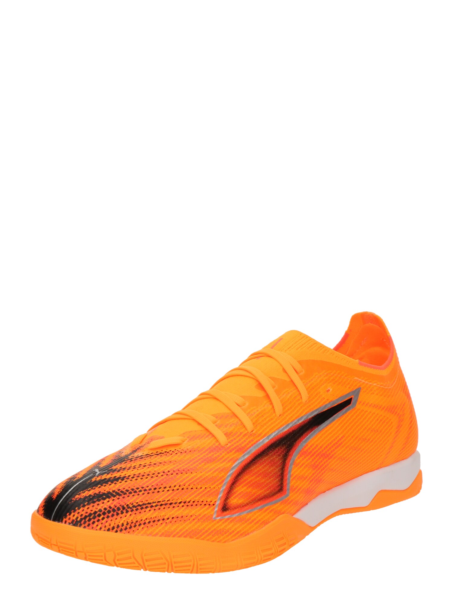 PUMA Kopačky 'Ultra 6 Match'  oranžová / čierna / strieborná