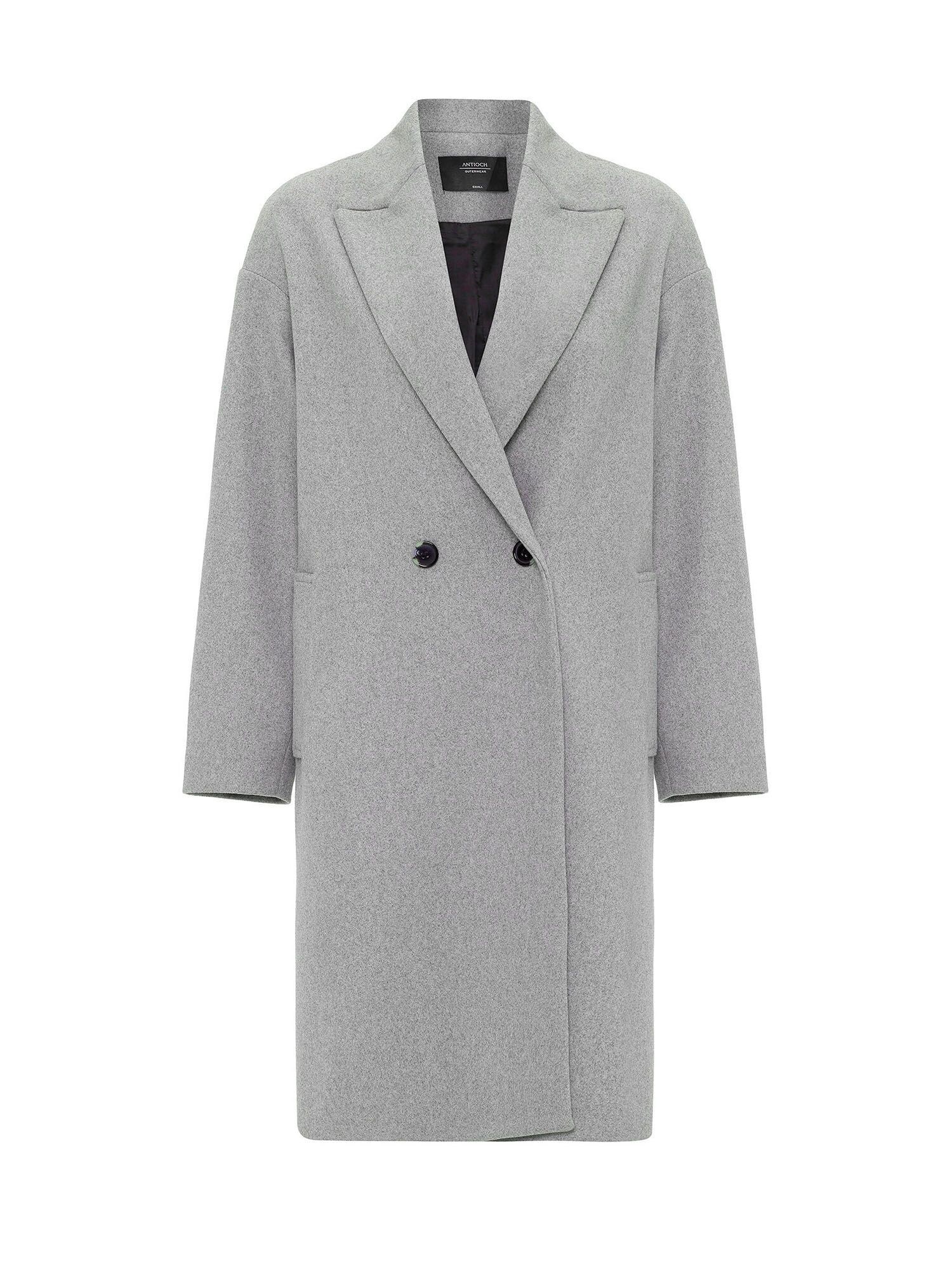 Antioch Palton de primăvară-toamnă  gri amestecat