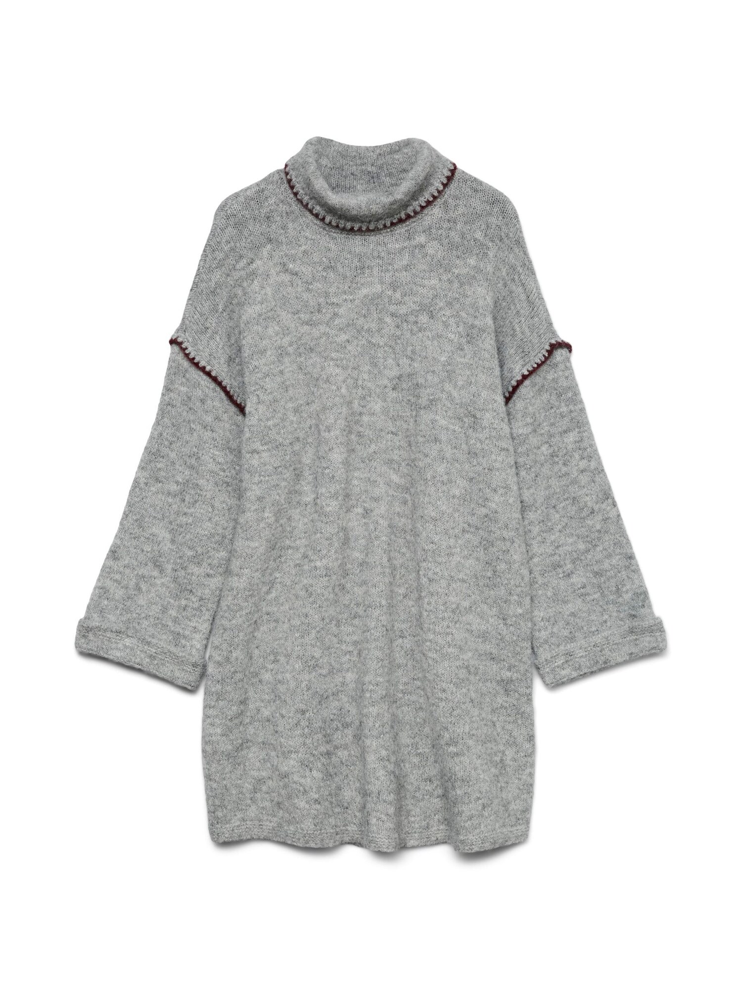 VERO MODA Vestido de punto 'AWElla'  gris moteado