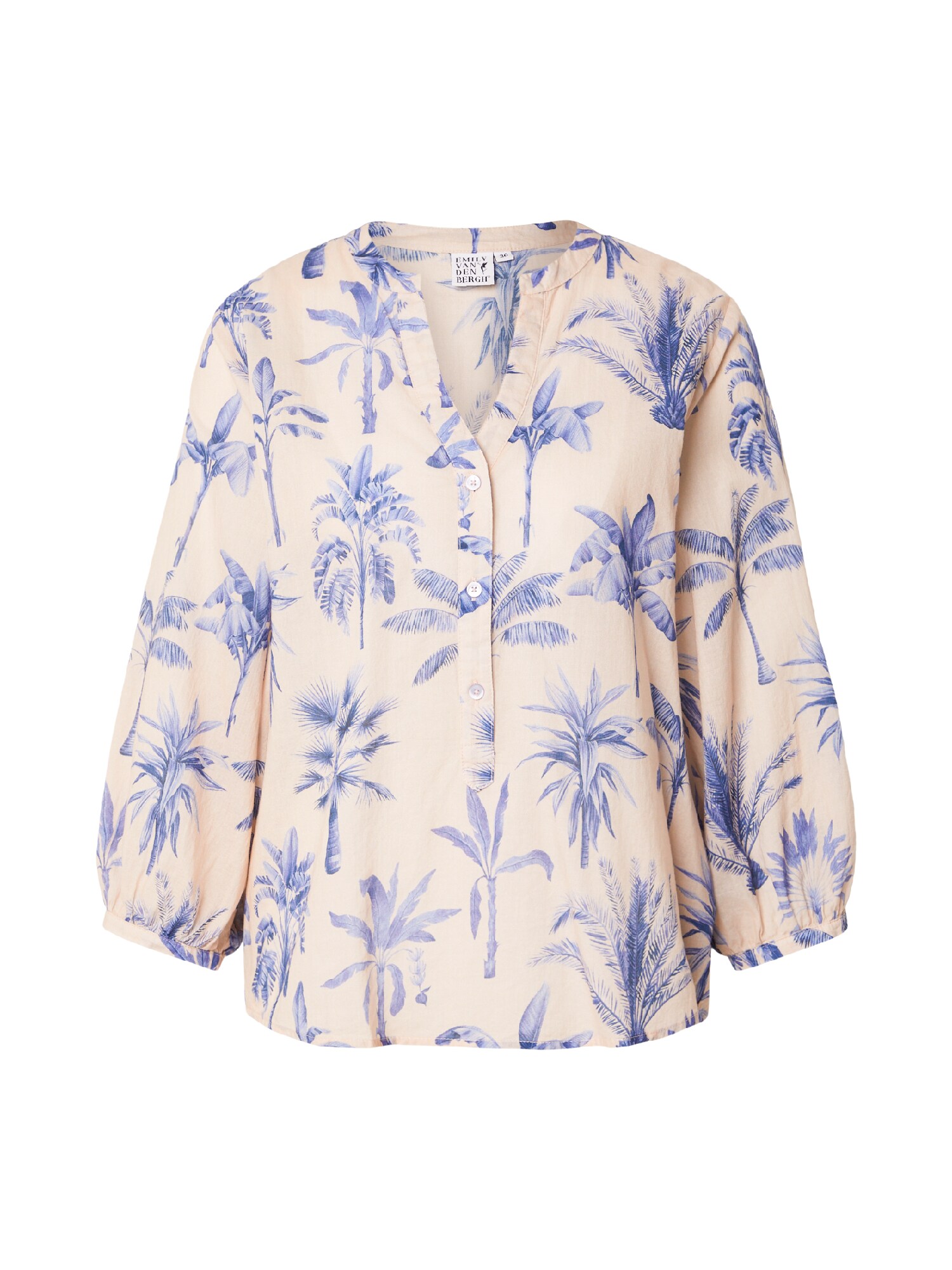 Emily Van Den Bergh Bluza  pesek / modra