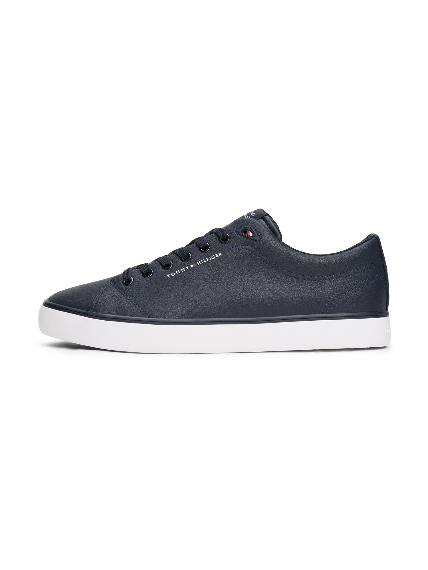 TOMMY HILFIGER Sneaker low  bleumarin / sângeriu / alb