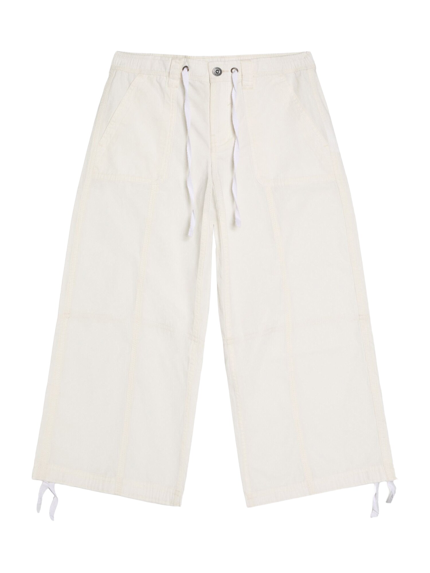 Bershka Nohavice  biela