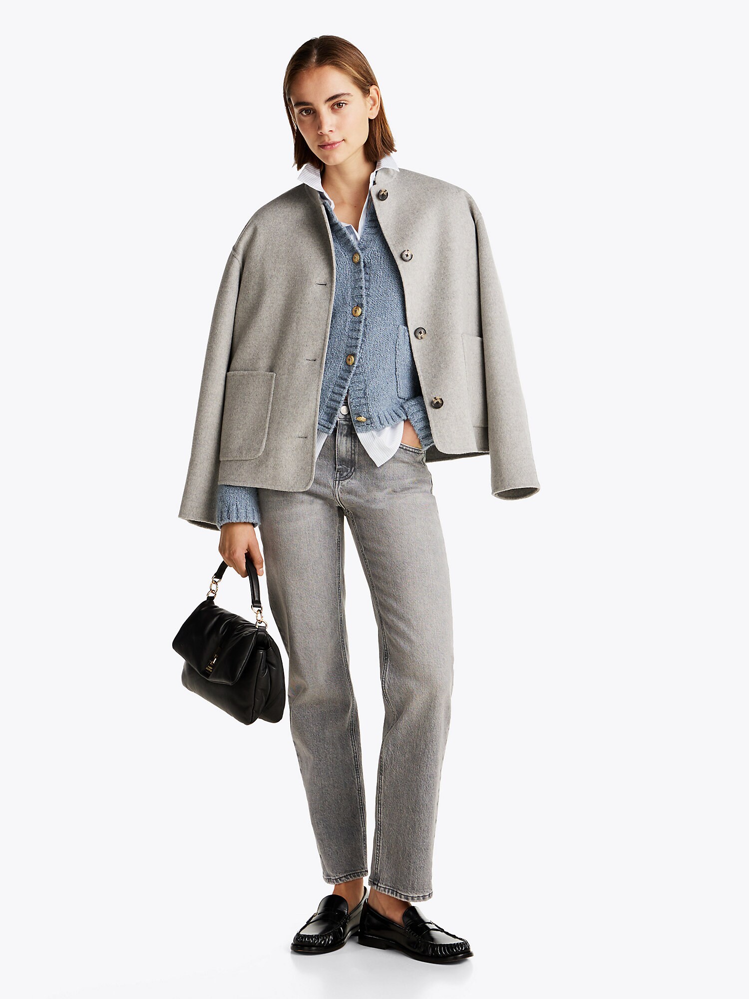 TOMMY HILFIGER Farmer 'Classic'  szürke farmer termék 2. képe