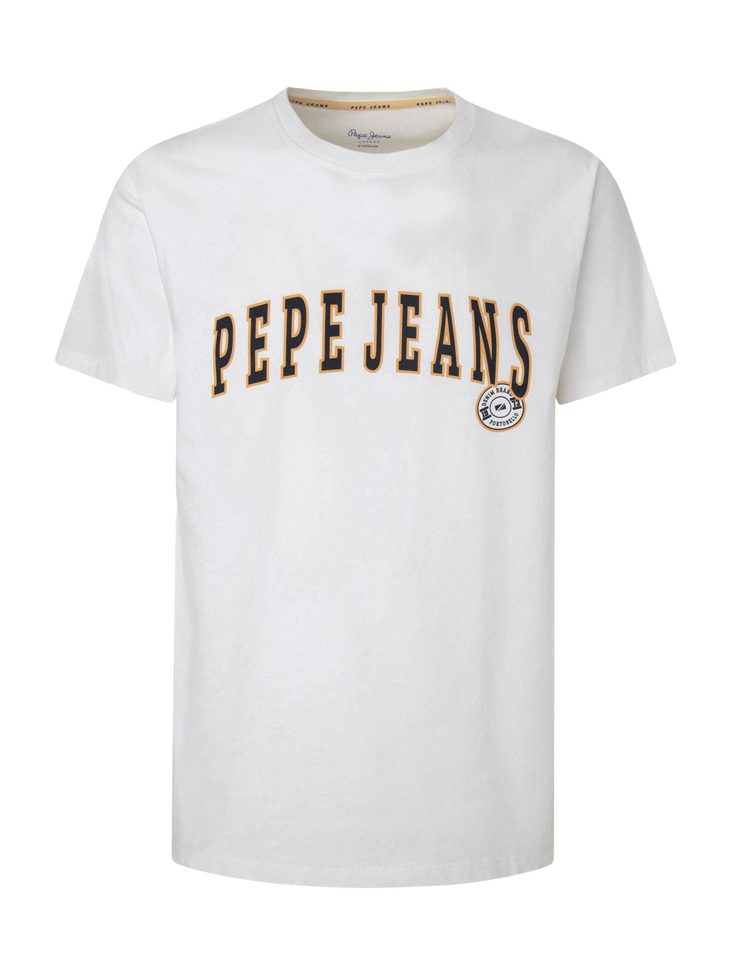 Pepe Jeans Tričko 'RONELL'  tmavomodrá / žltá / biela
