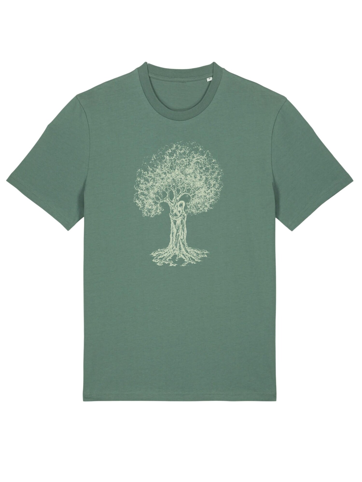 Life-Tree Majica 'Organic Fairwear Treehugger' tirkiz