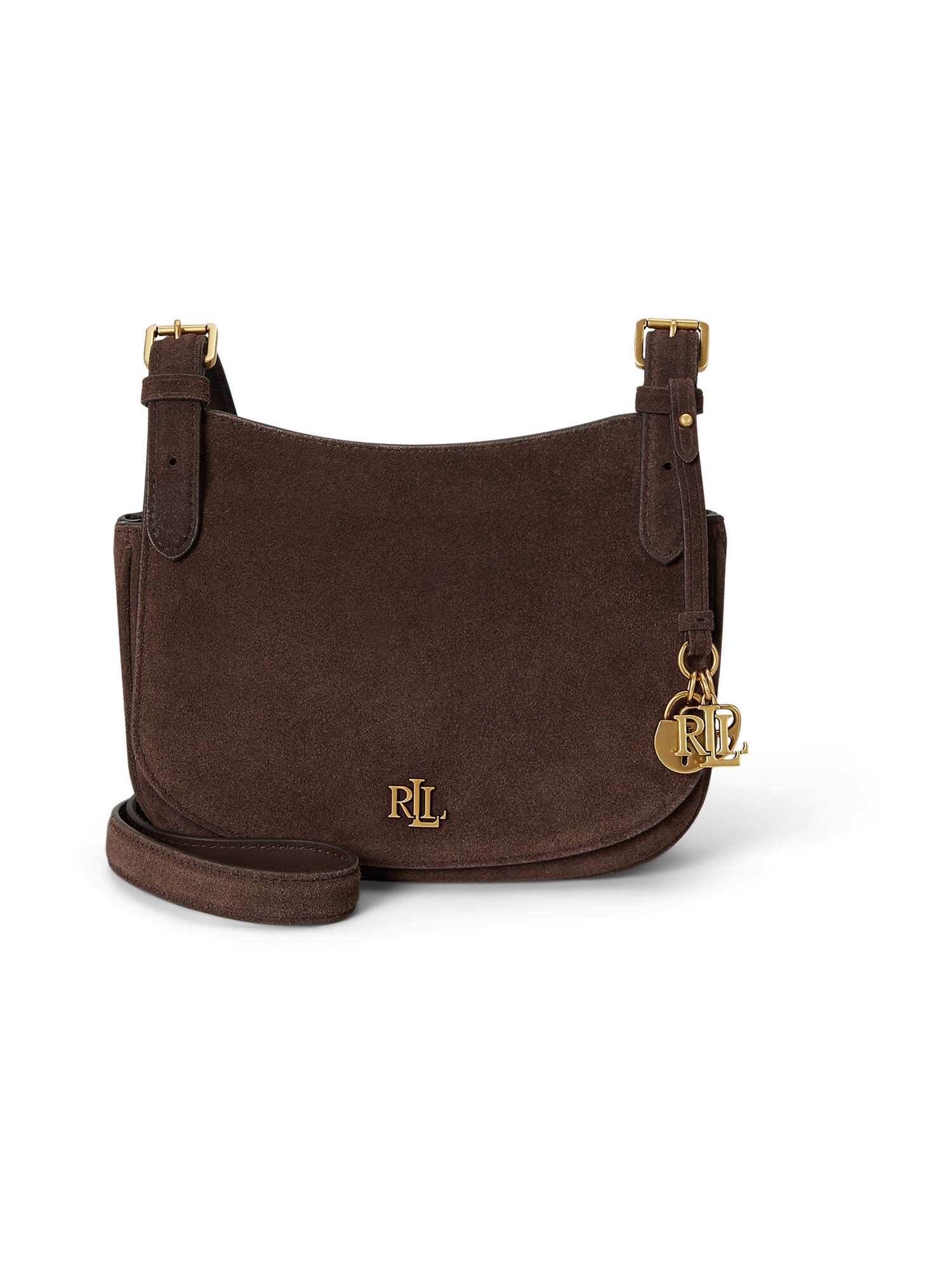 Lauren Ralph Lauren Taška cez rameno 'MARCY'  hnedá