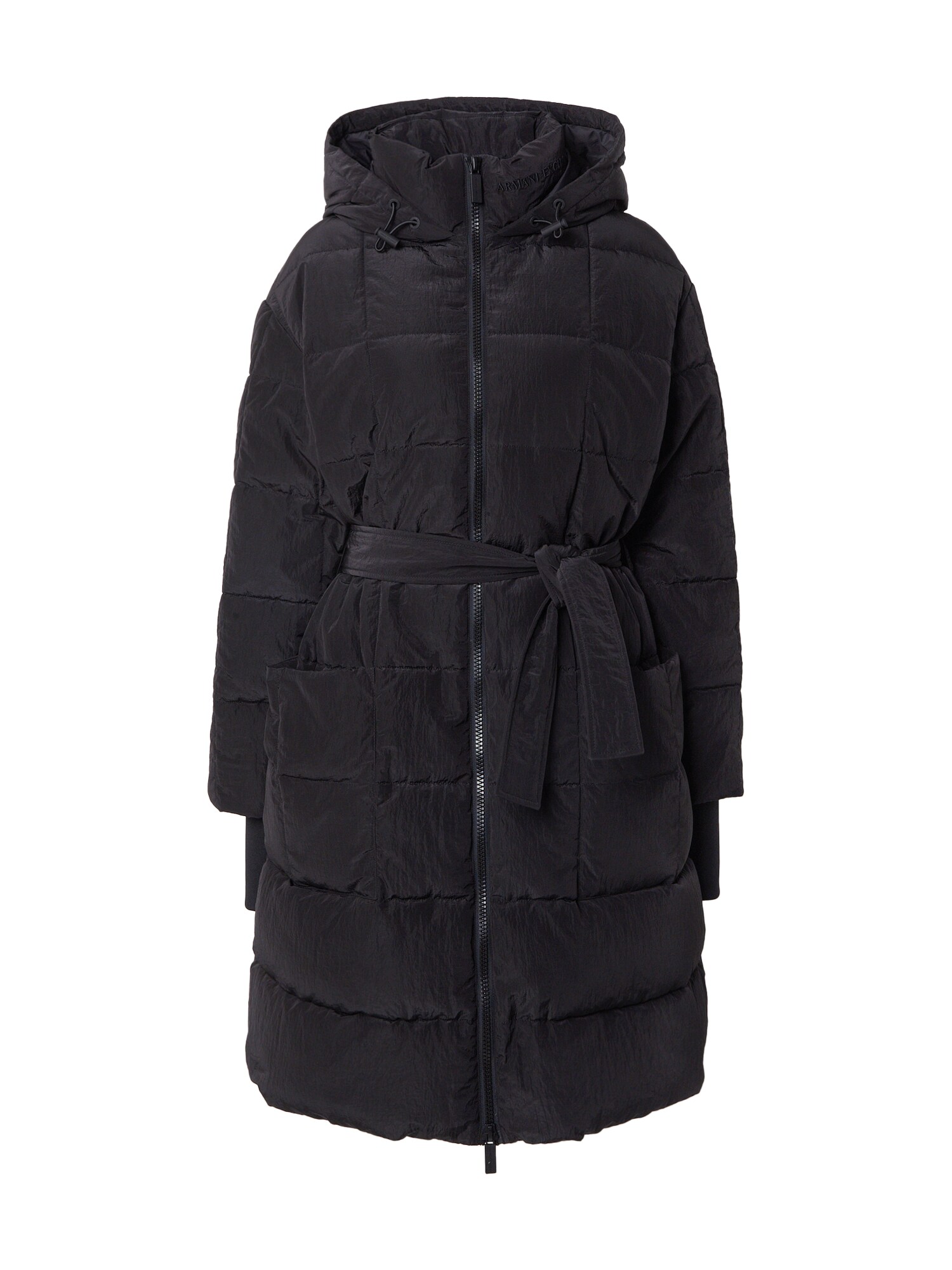 ARMANI EXCHANGE Palton de primăvară-toamnă CABAN  negru