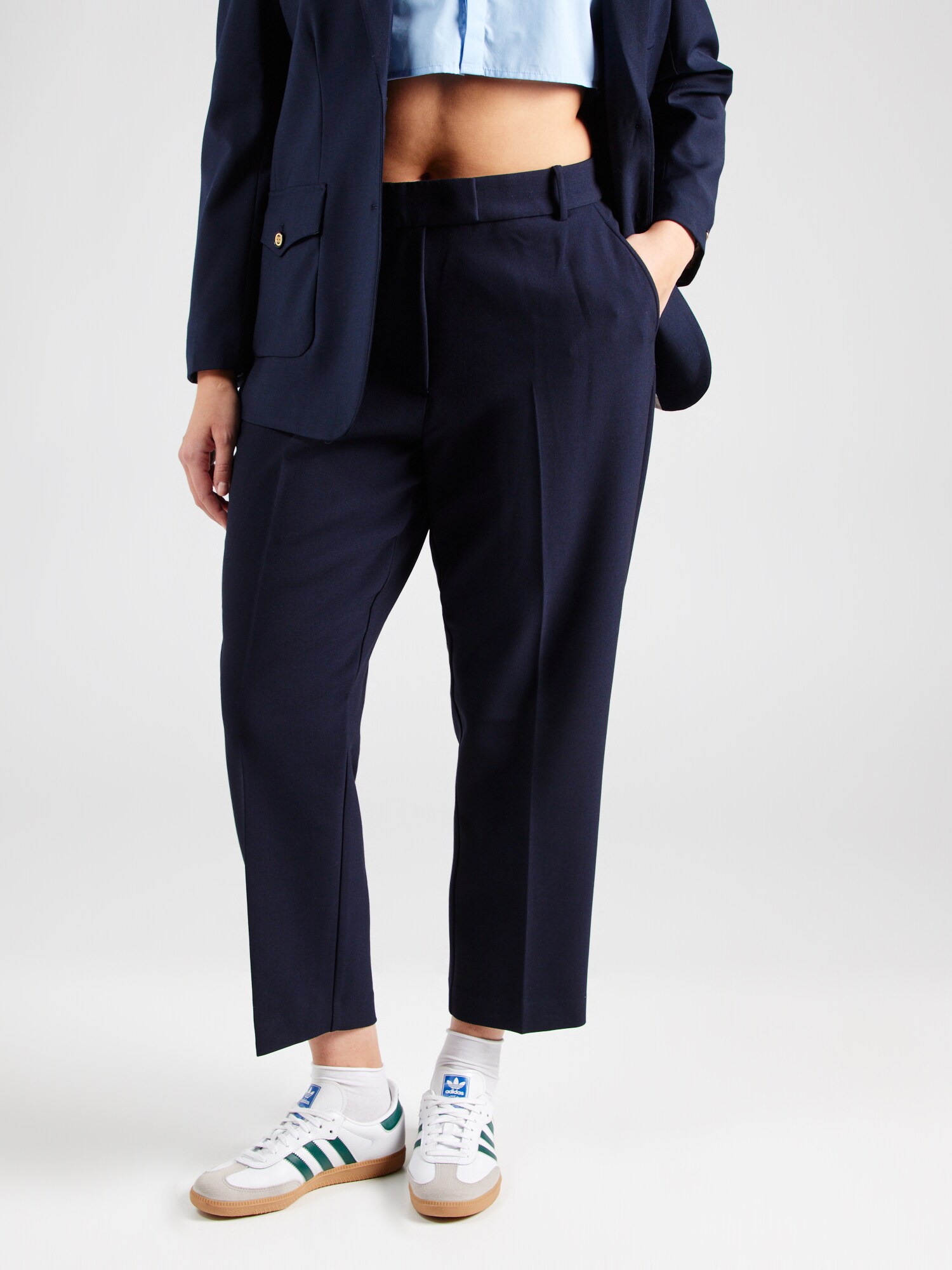 Tommy Hilfiger Curve Chino nadrág 'PUNTO'  tengerészkék termék 2. képe