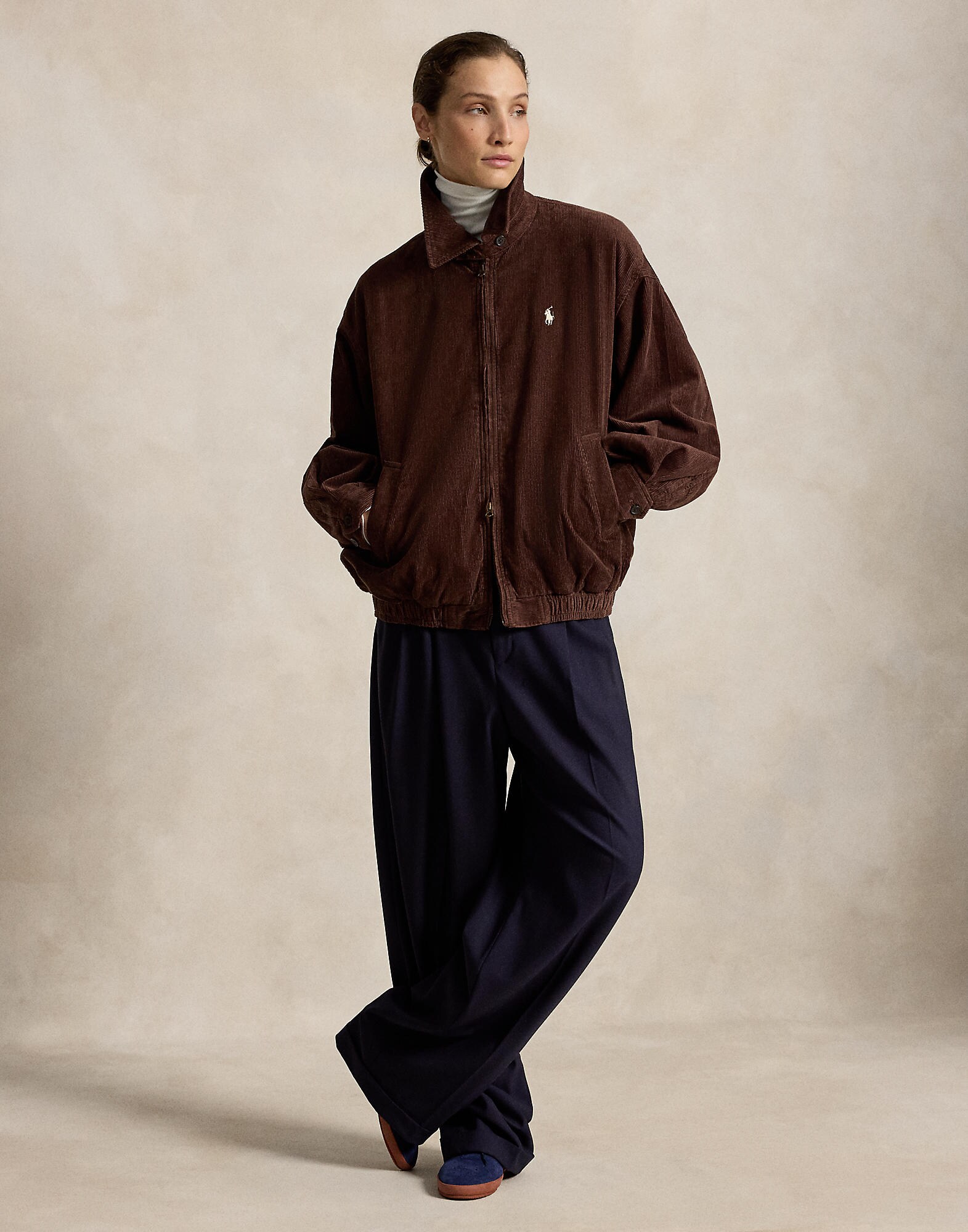 Polo Ralph Lauren Chaqueta de entretiempo  marrón oscuro – imagen 4