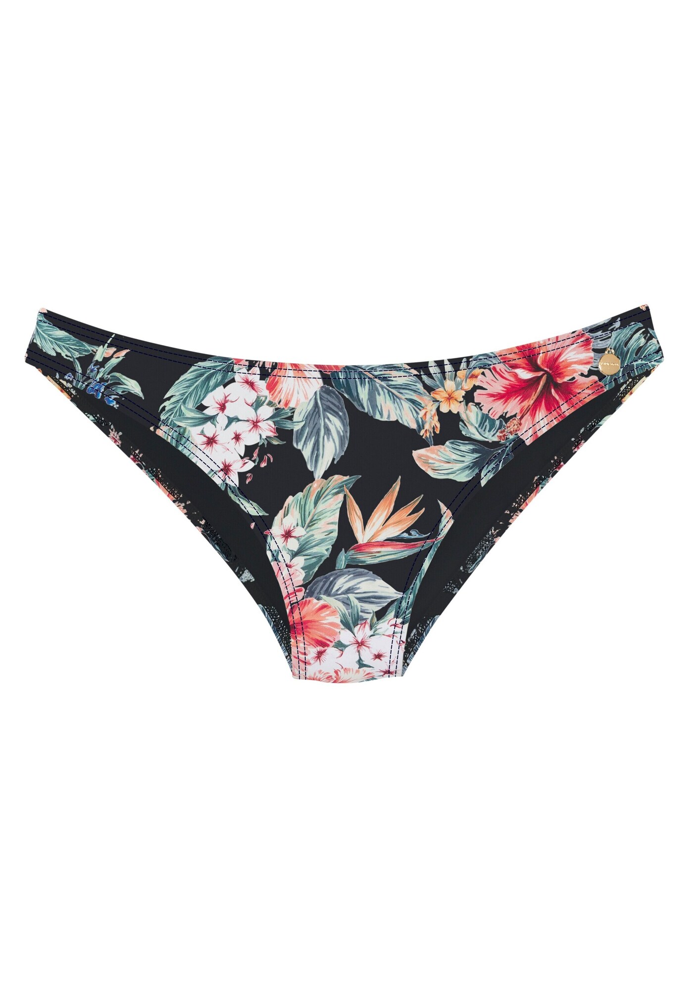 LASCANA Bikini nadrágok  kék / zöld / piros / fekete akciós termékkép 1