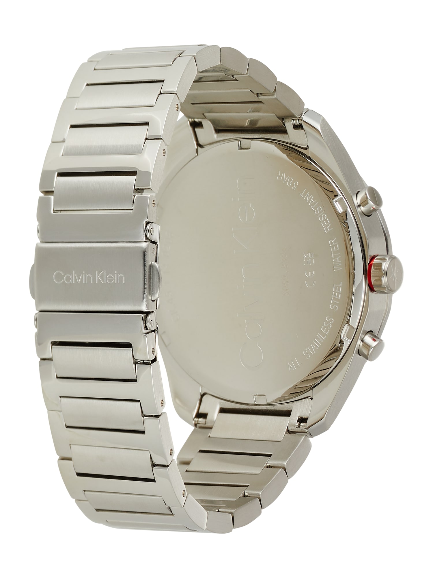 Calvin Klein Analoginis (įprasto dizaino) laikrodis antracito spalva / sidabrinė