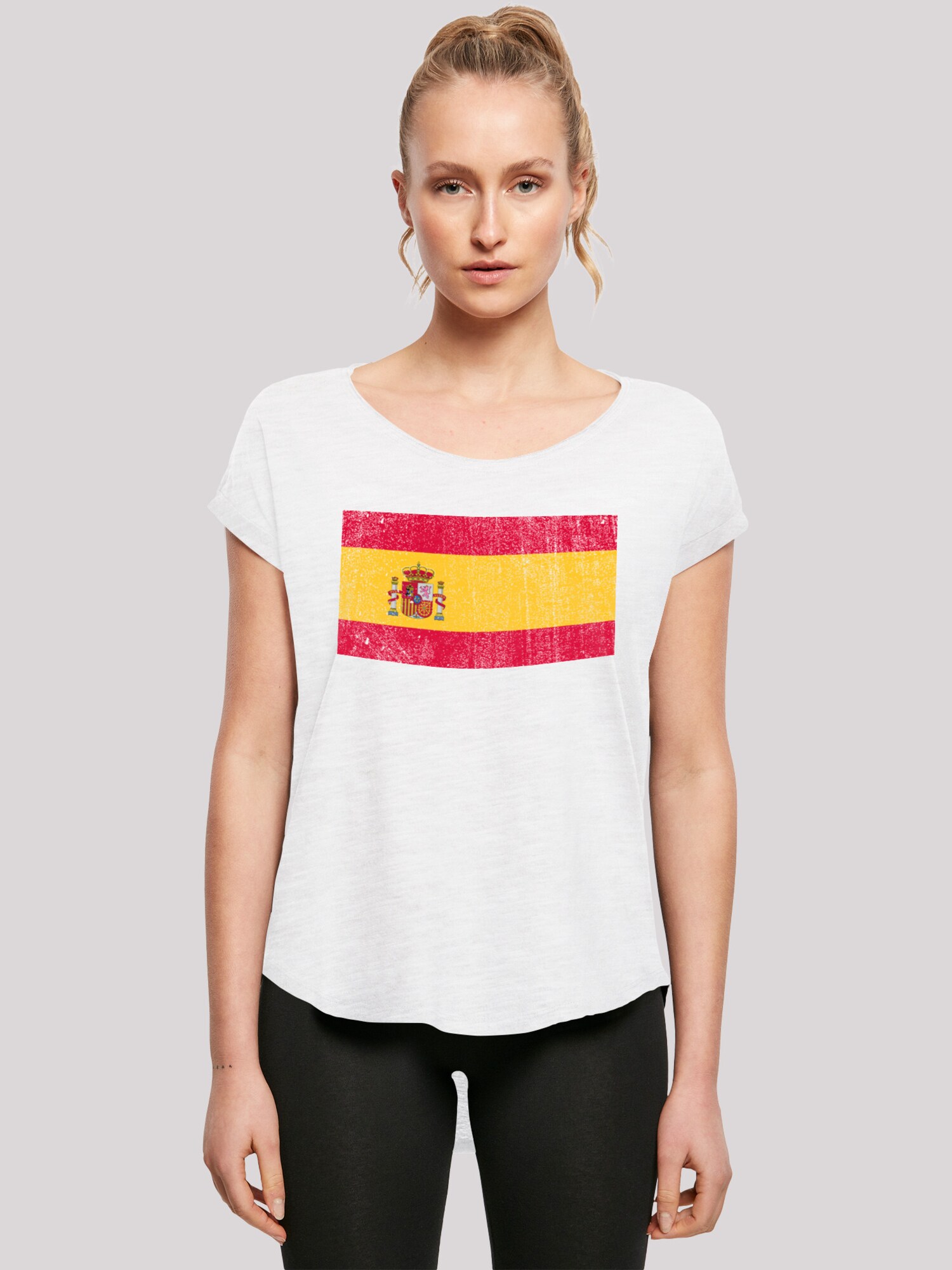 Thumbnail - F4NT4STIC T-Shirt Spain Spanien Flagge distressed