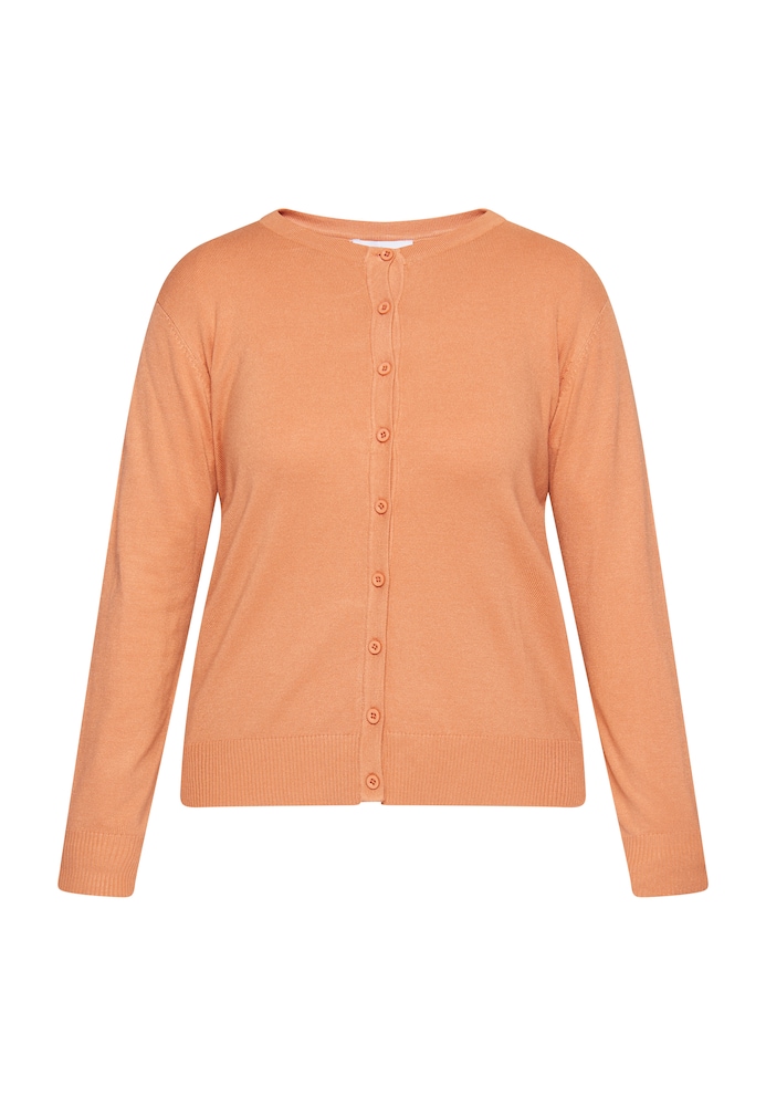 usha BLUE LABEL Strickjacke Damen Größe XL pfirsich