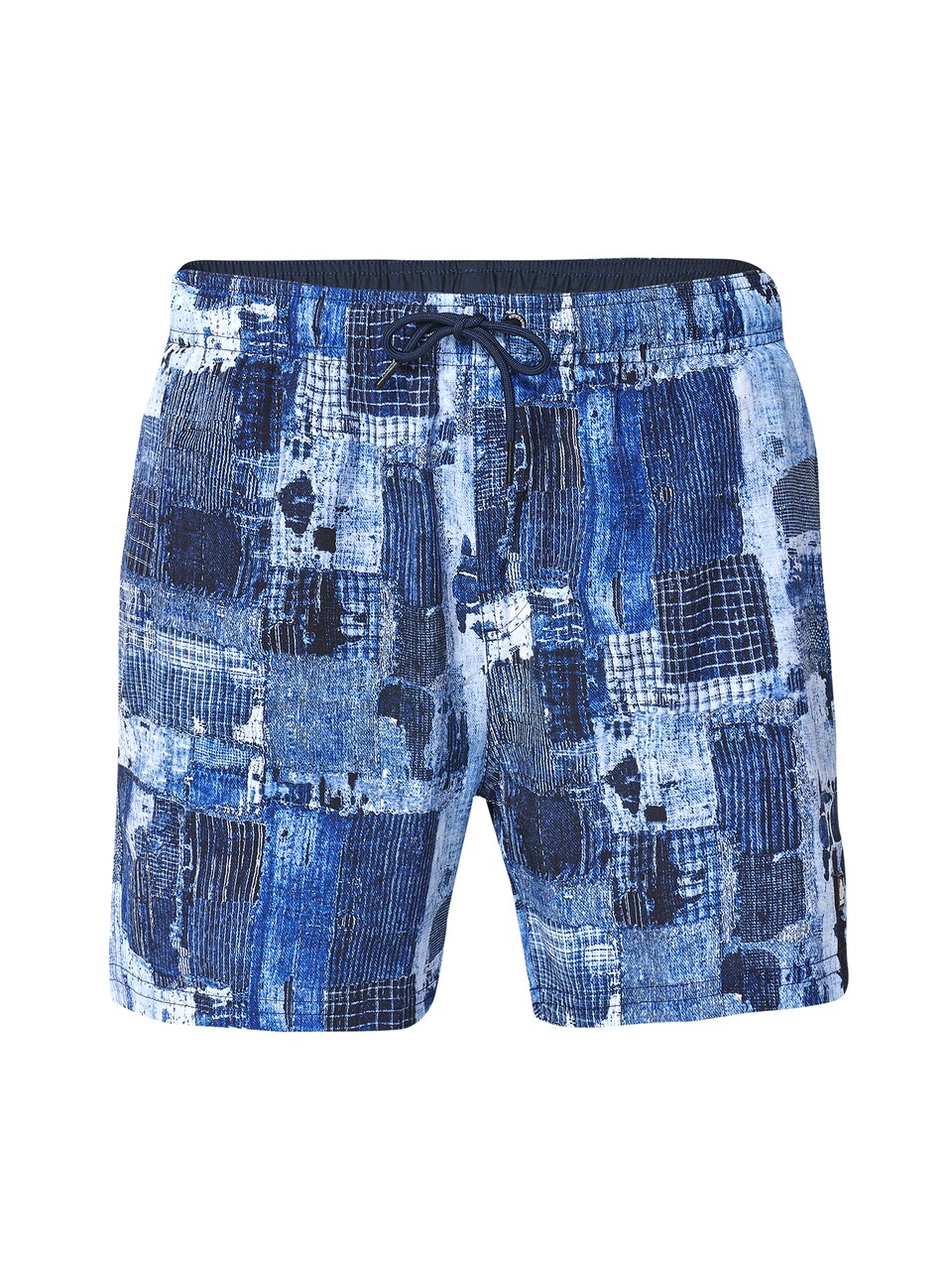 Badshorts blå / marinblå / ljusblå
