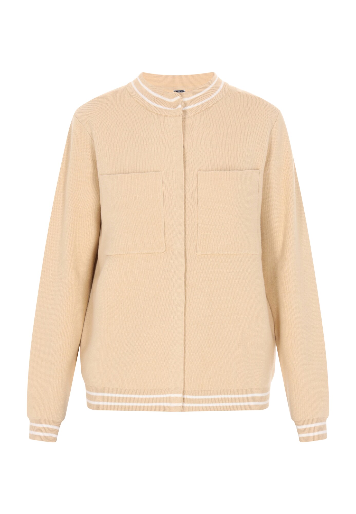 DreiMaster Maritim Geacă de primăvară-toamnă  ecru / alb