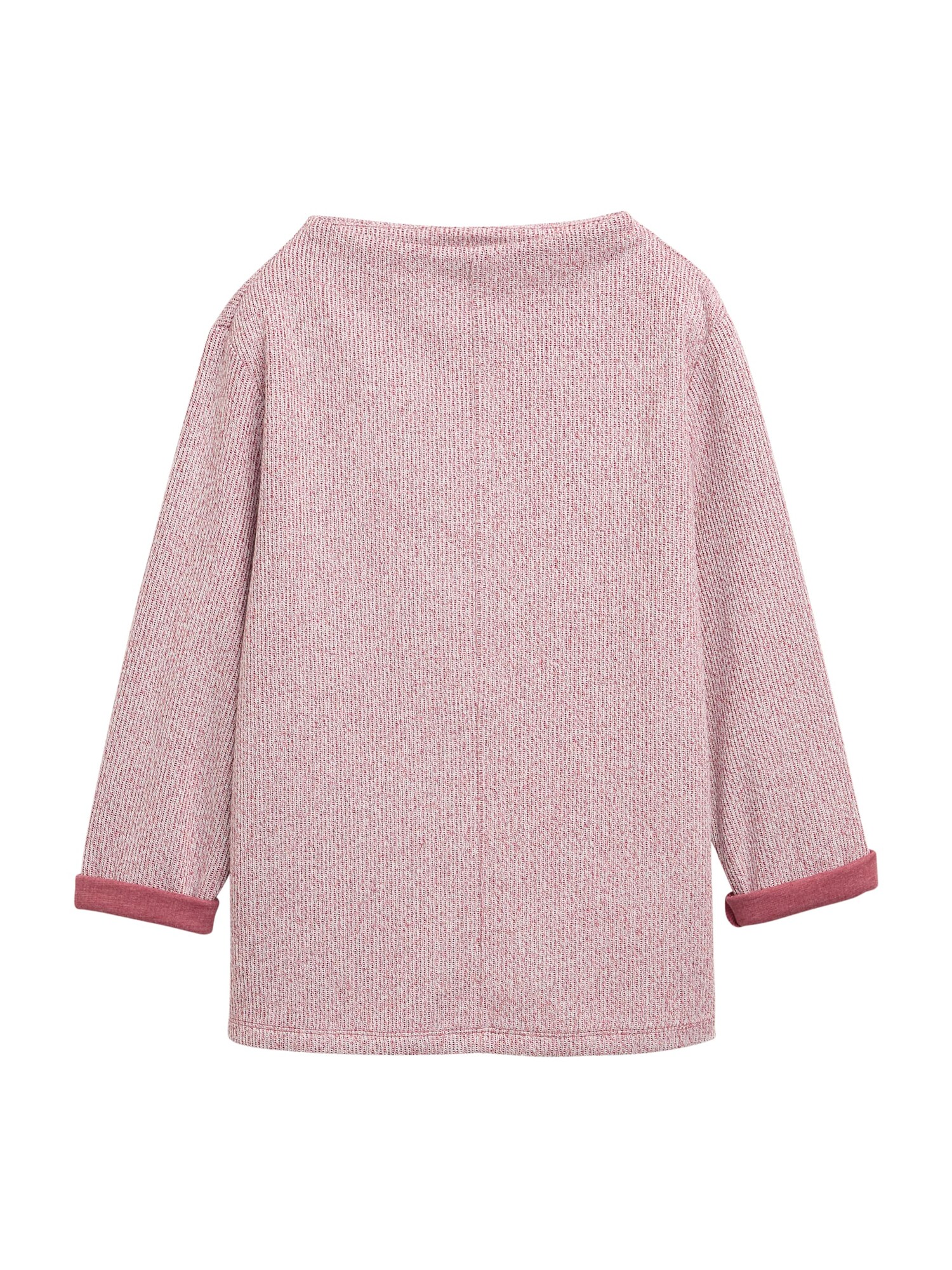 TOM TAILOR Bluză de molton  roșu amestecat