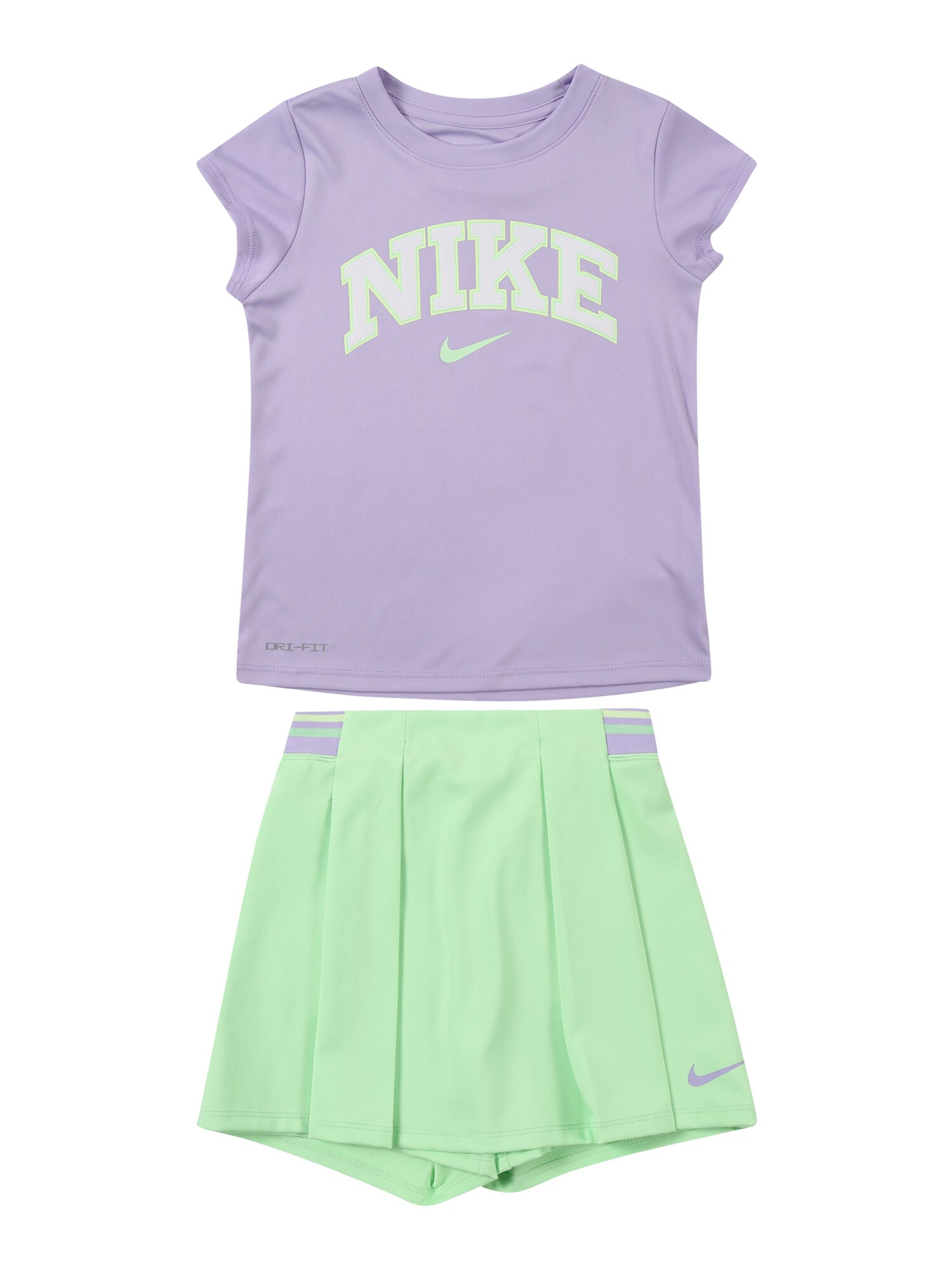Nike Sportswear Set 'PREP IN YOUR STEP'  svetlozelená / orgovánová