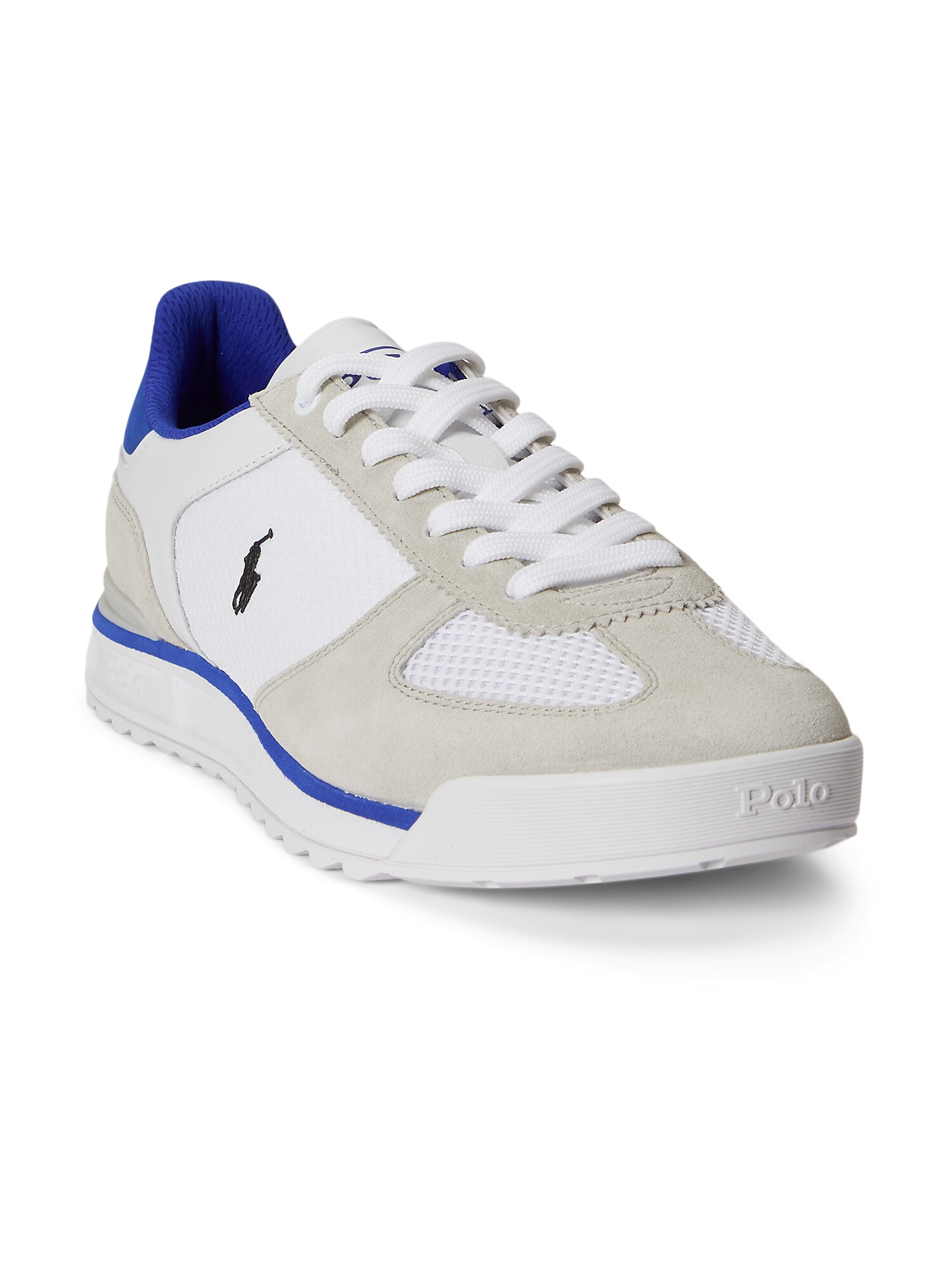 Polo Ralph Lauren Sneaker low 'VARICK'  albastru regal / grej / alb