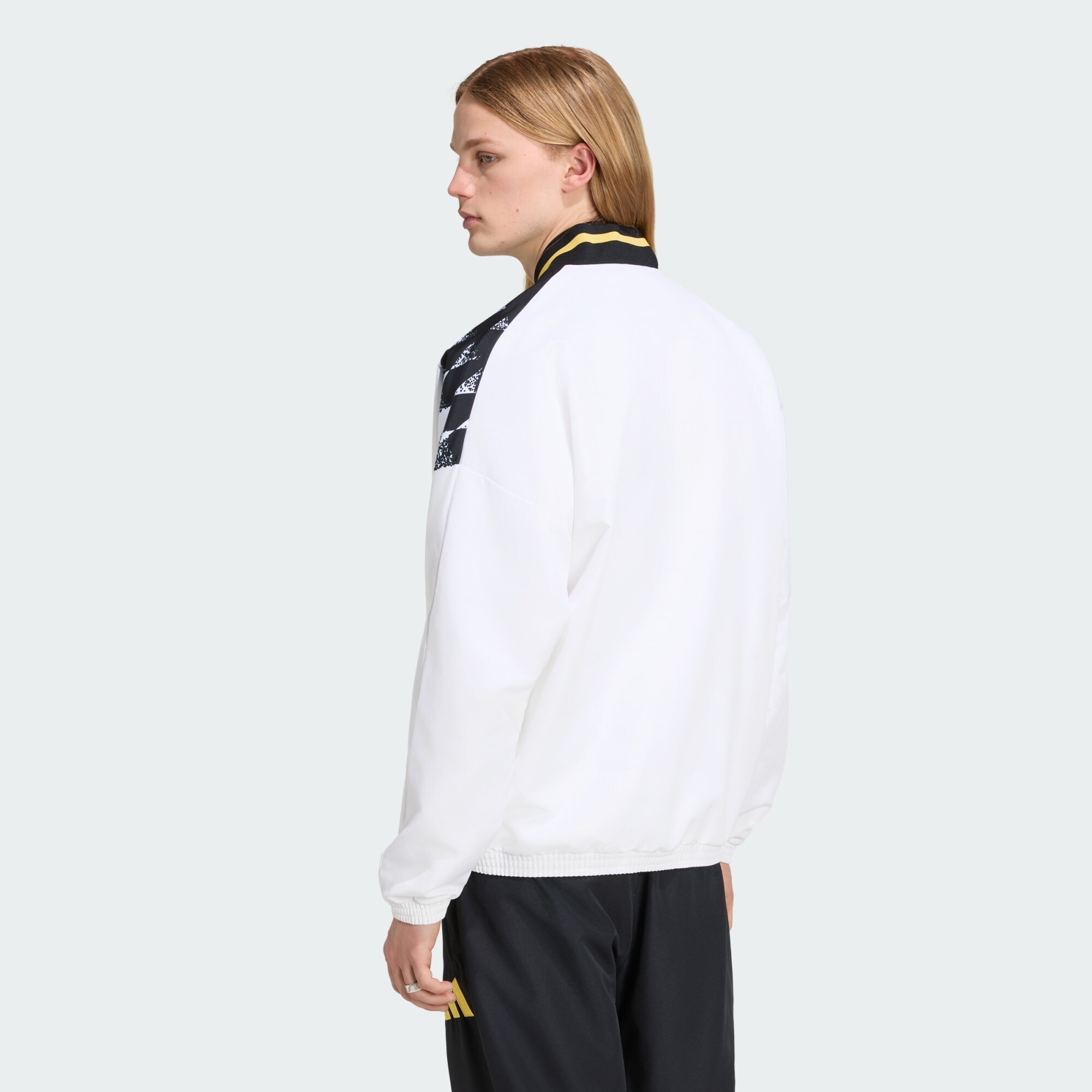 ADIDAS PERFORMANCE Chaqueta de chándal 'Juventus Turin Stadium' dorado / negro / blanco – imagen 3