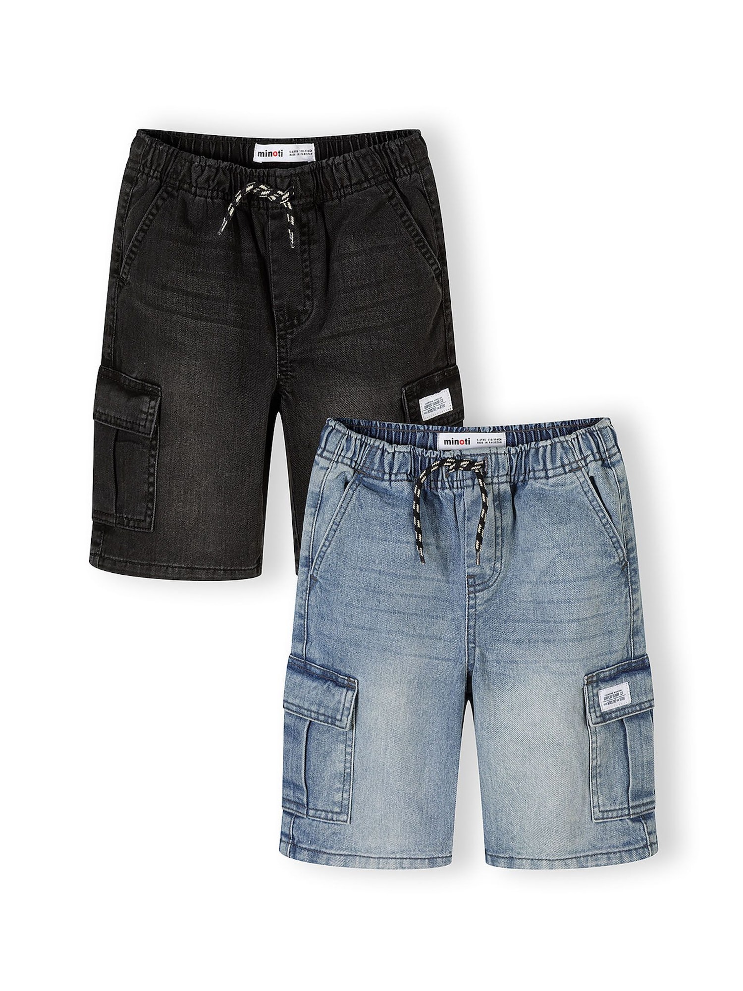 MINOTI Pantaloni  albastru denim / negru denim